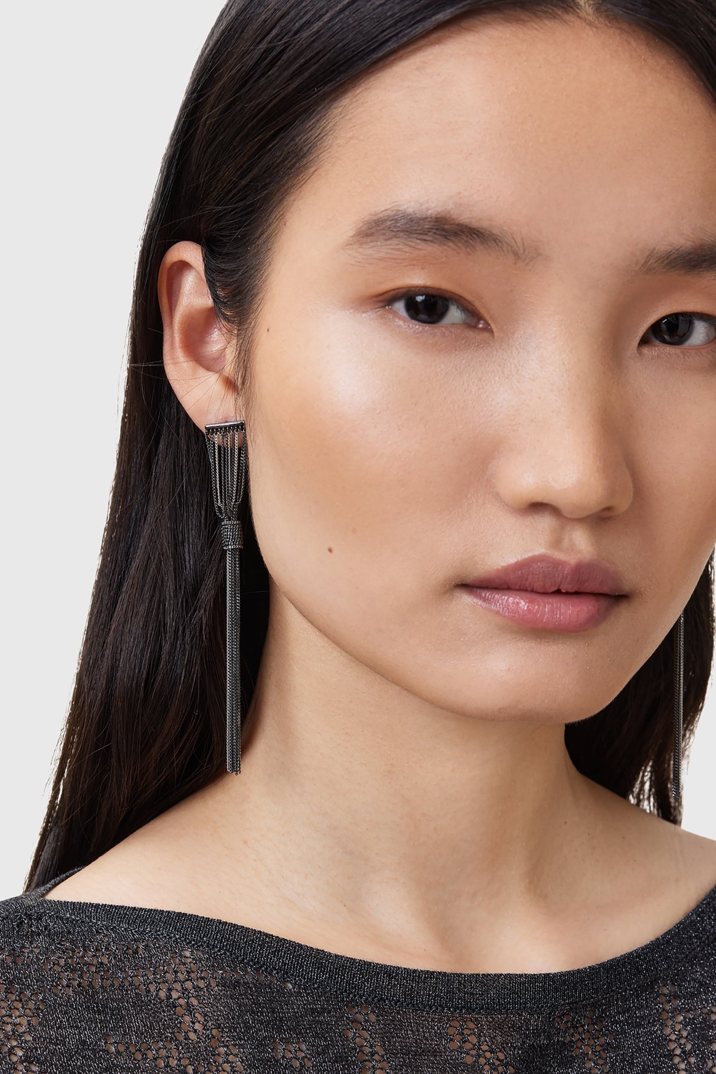 FLEUR TTNE EARRINGS WARM SILVER MIX 5