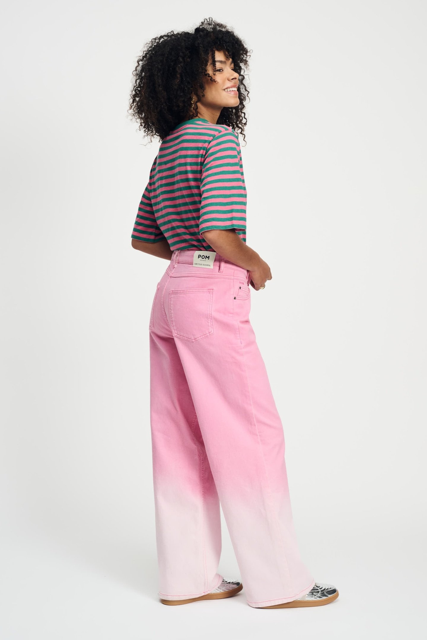 JEANS - GRADIENT RASPBERRY PINK 6
