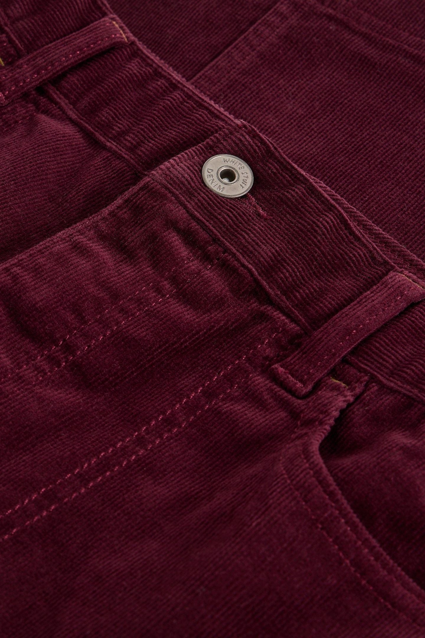 TIA CORD SKIRT DARK PLUM 5