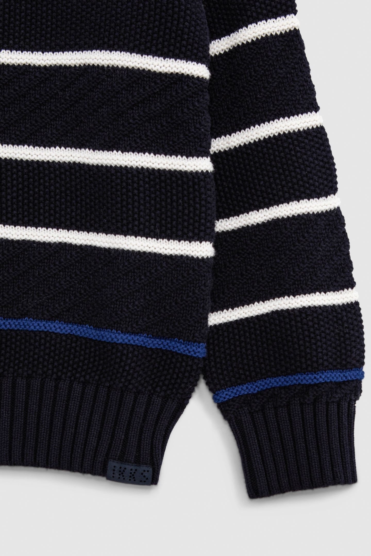 BOY'S ORGANIC COTTON FANCY KNIT SAILOR SWEATER 4