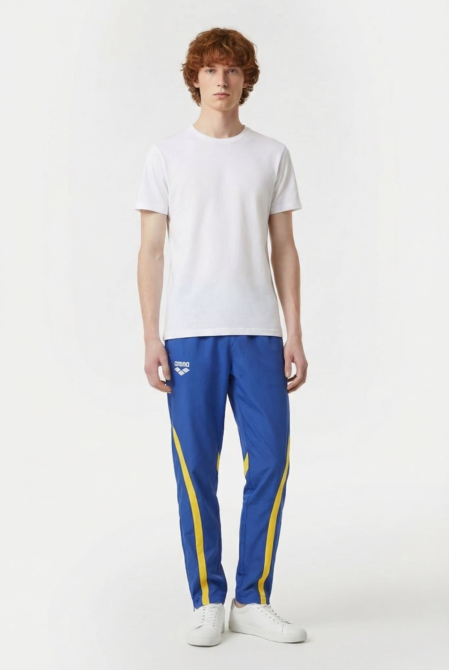 UNISEX SWEDEN WARM UP PANT ROYAL YELLOW 2