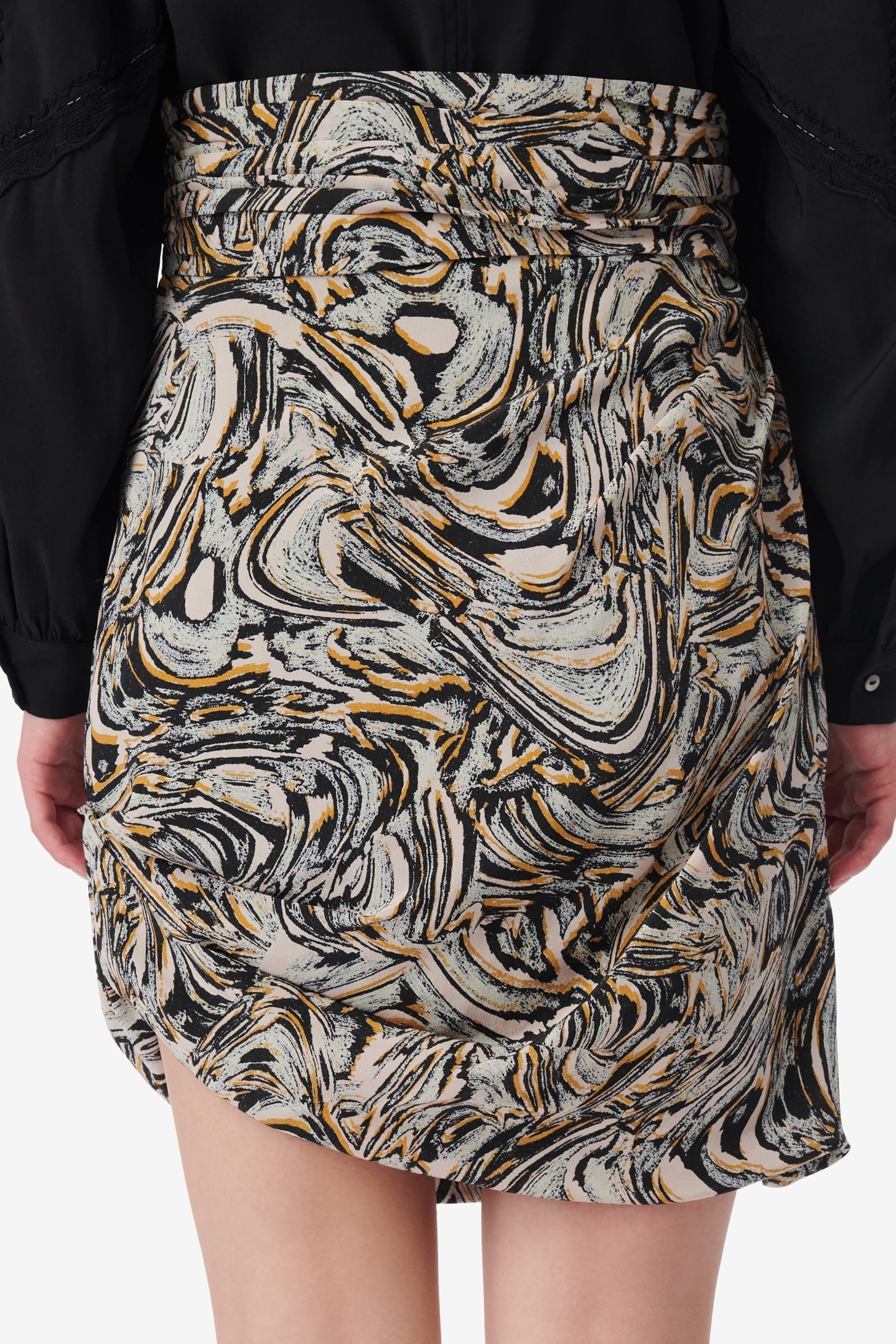 FAZZIA SKIRT BEIGE MULTICO 3