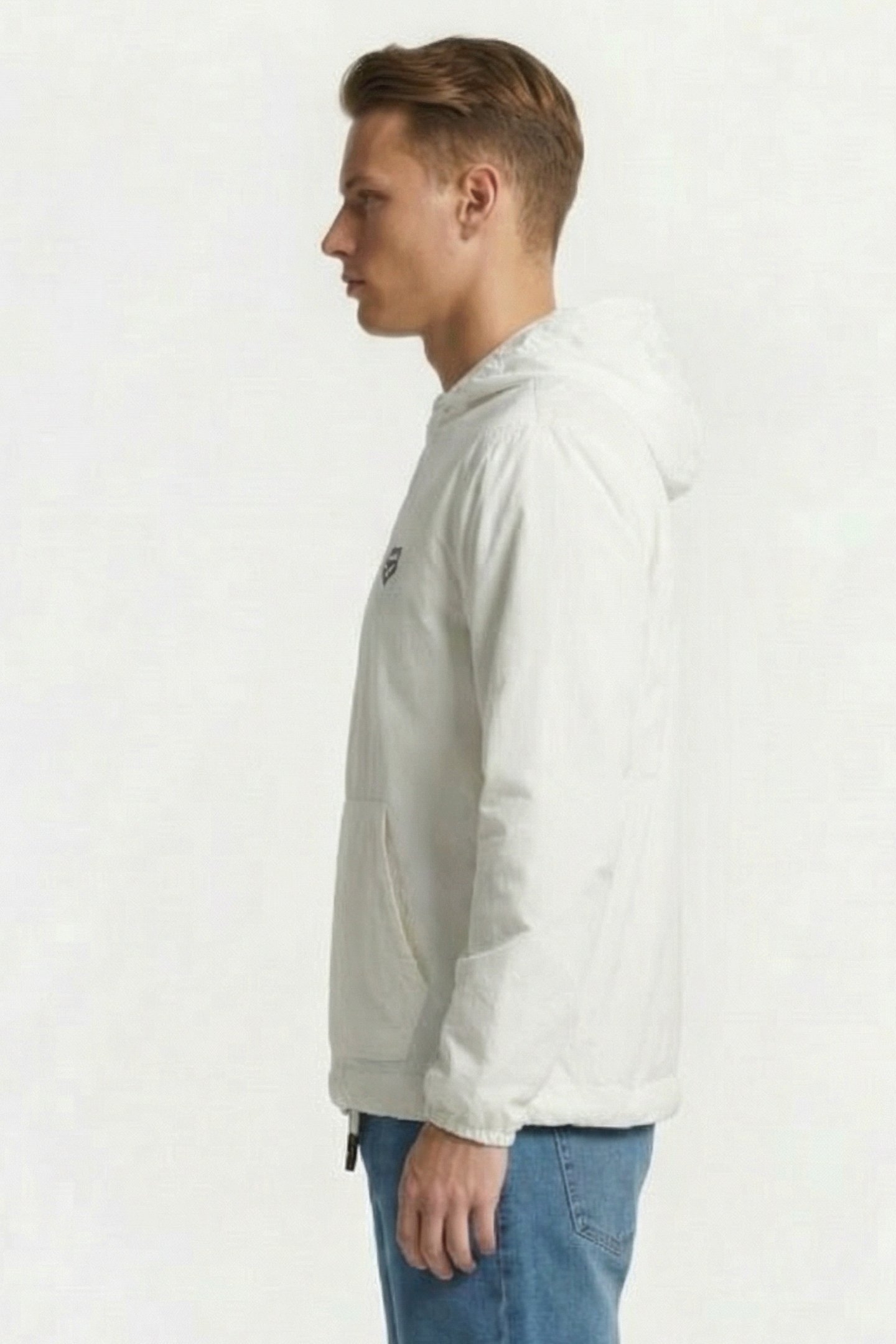 MEN'S HOODED SWEAT MPH WHITE 3