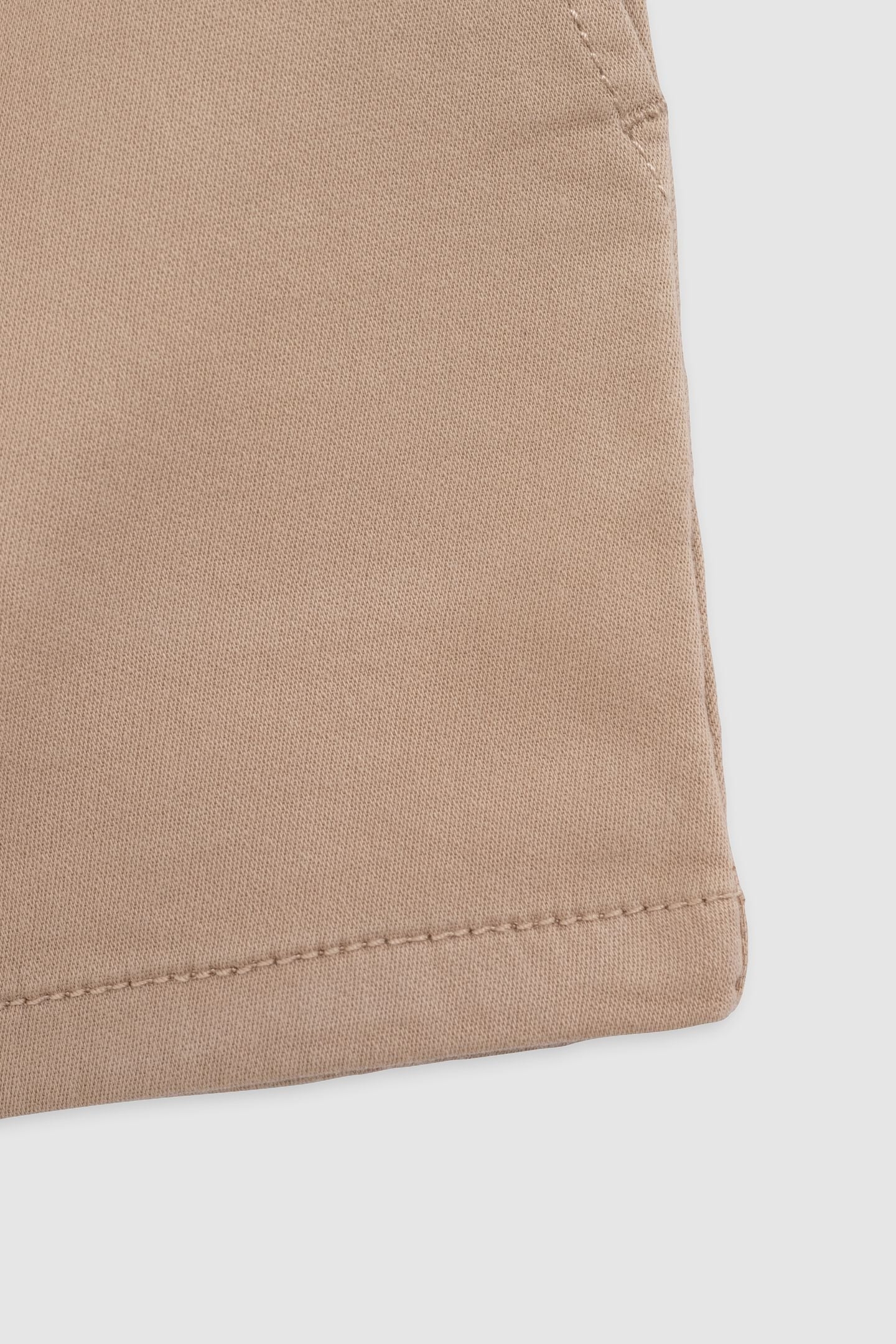 BEIGE DENIM BERMUDA SHORTS 4