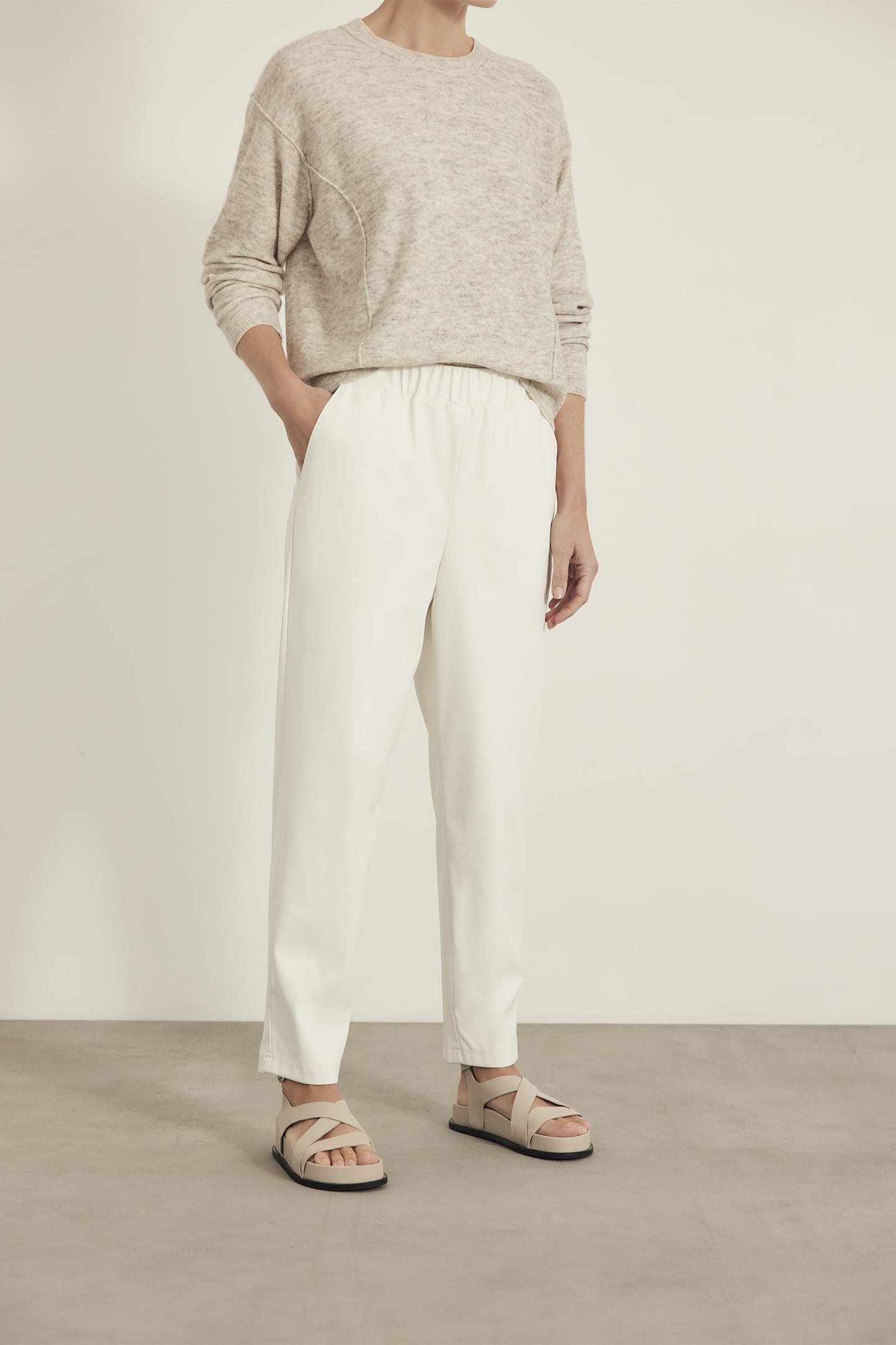 SALLY PANTS OFF WHITE 2