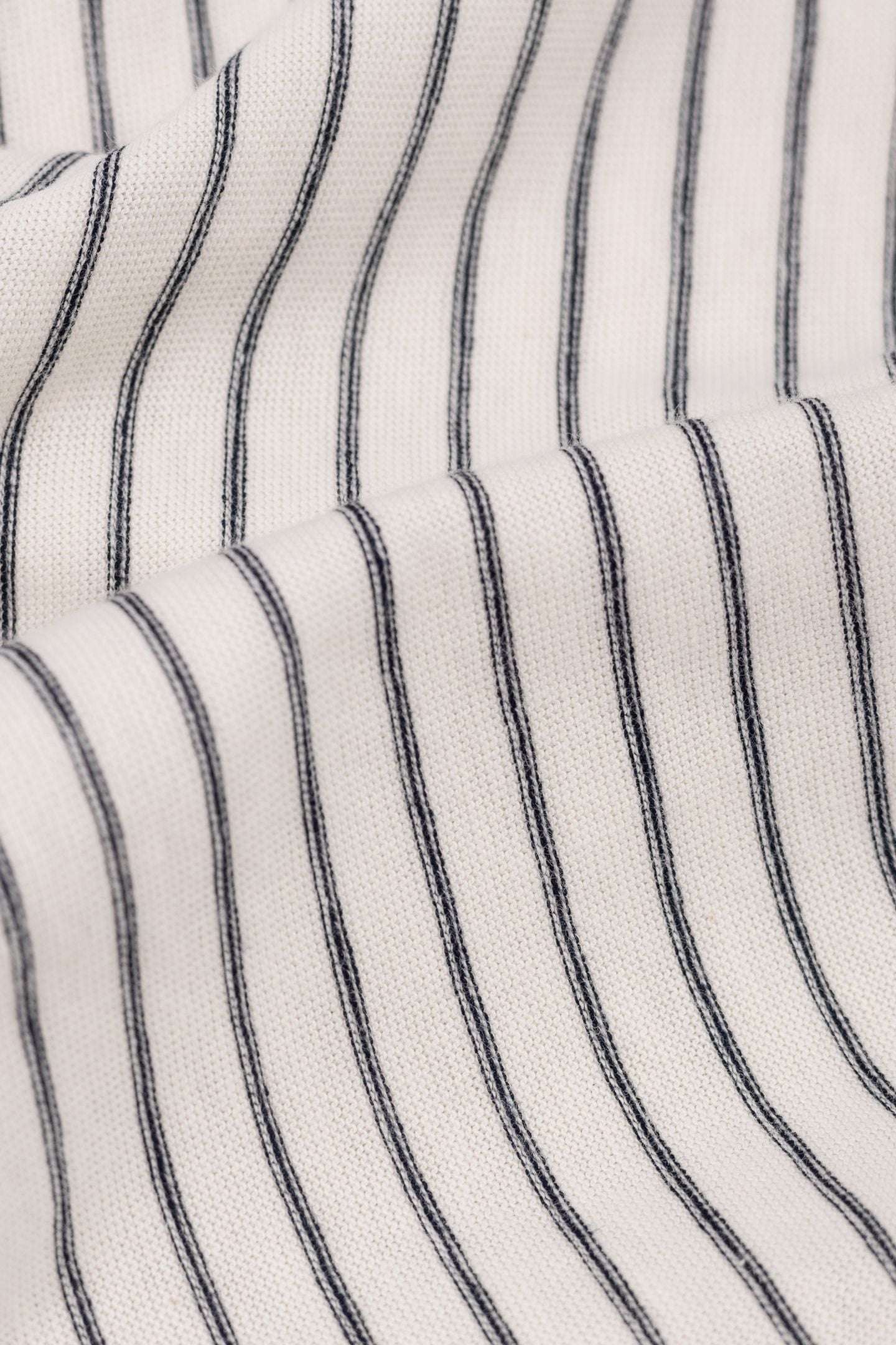 WHITE SAILOR STRIPE T-SHIRT WITH BUTTONS OFF-WHITE 8
