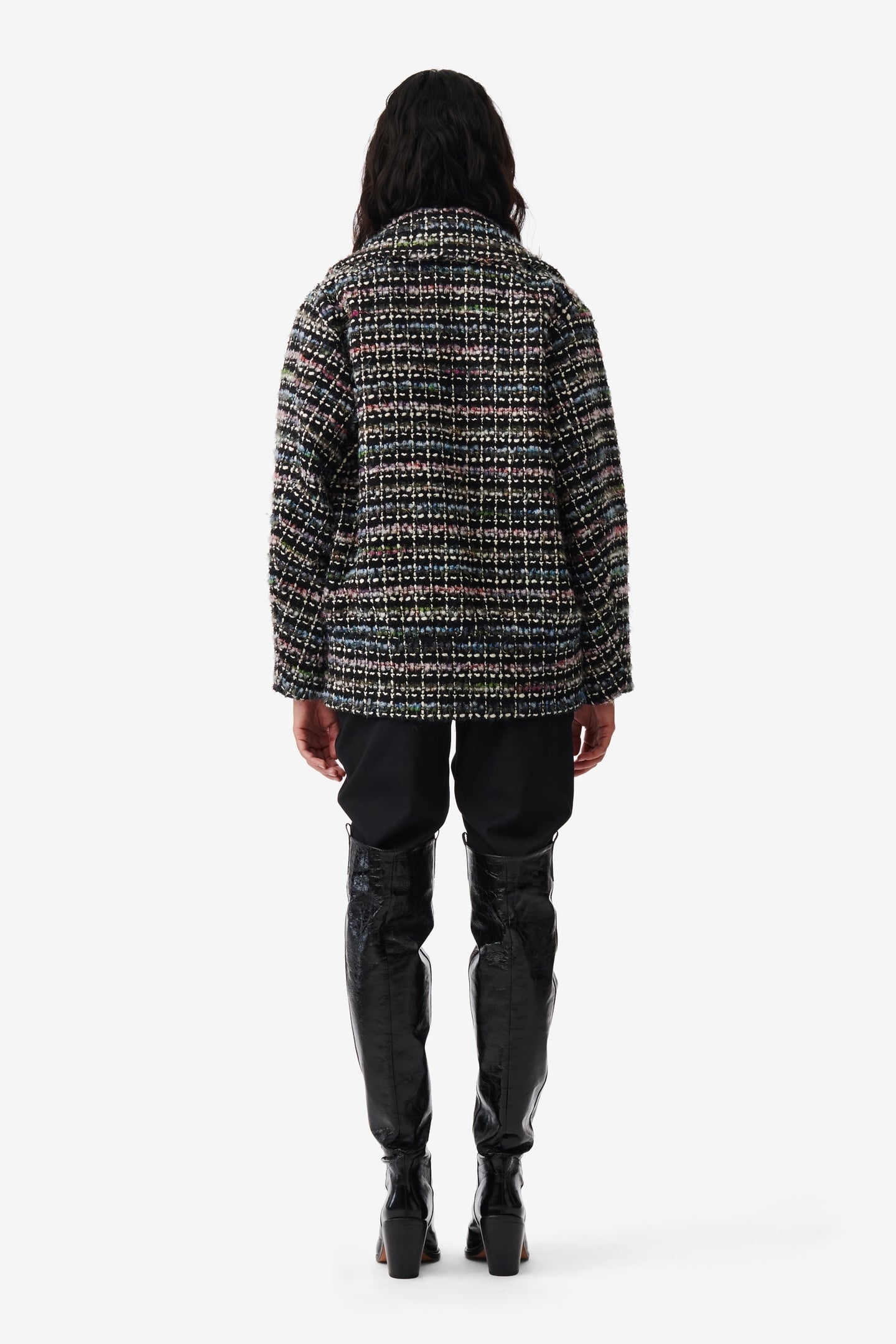 JUDIT OUTERWEAR BLACK MULTICO 3