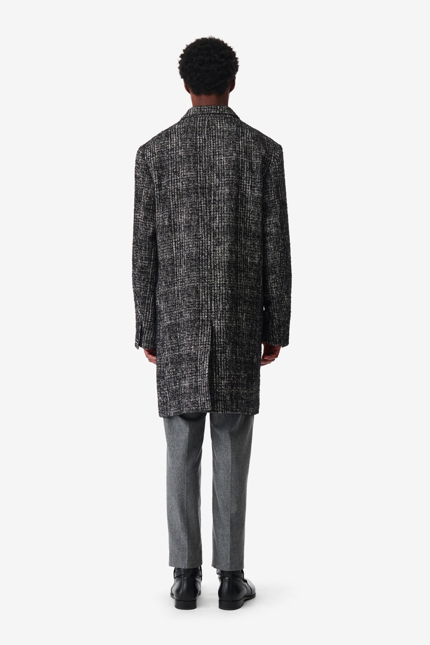 CALVON OUTERWEAR BLACK/WHITE 3