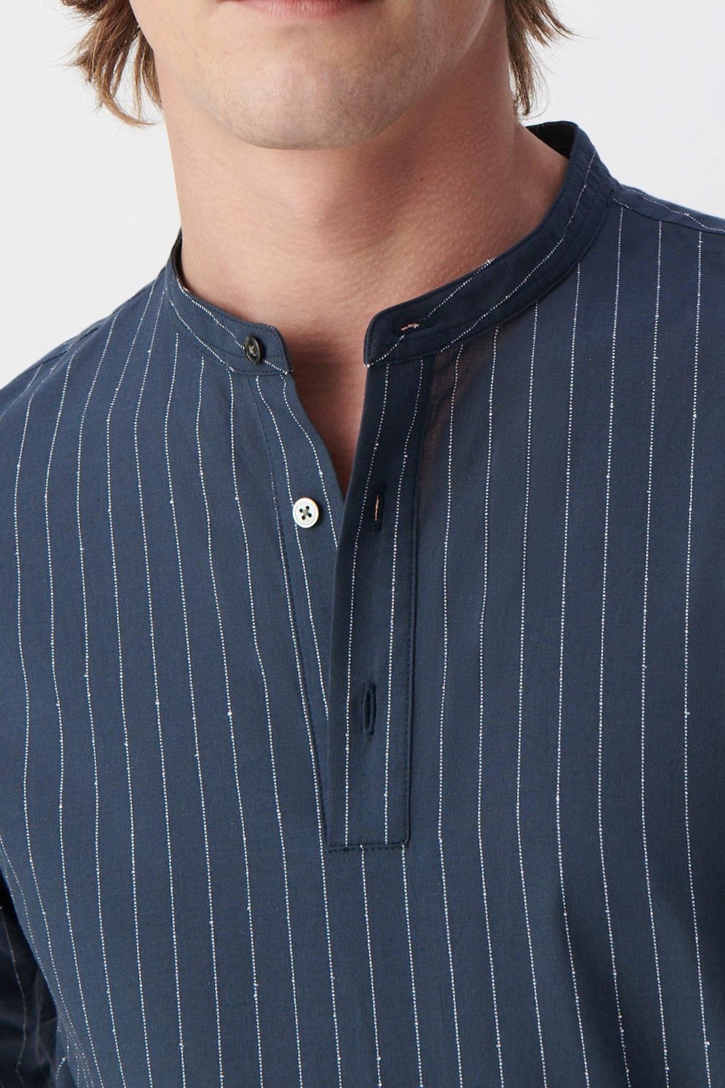 INK STRIPED REGULAR SHIRT 5