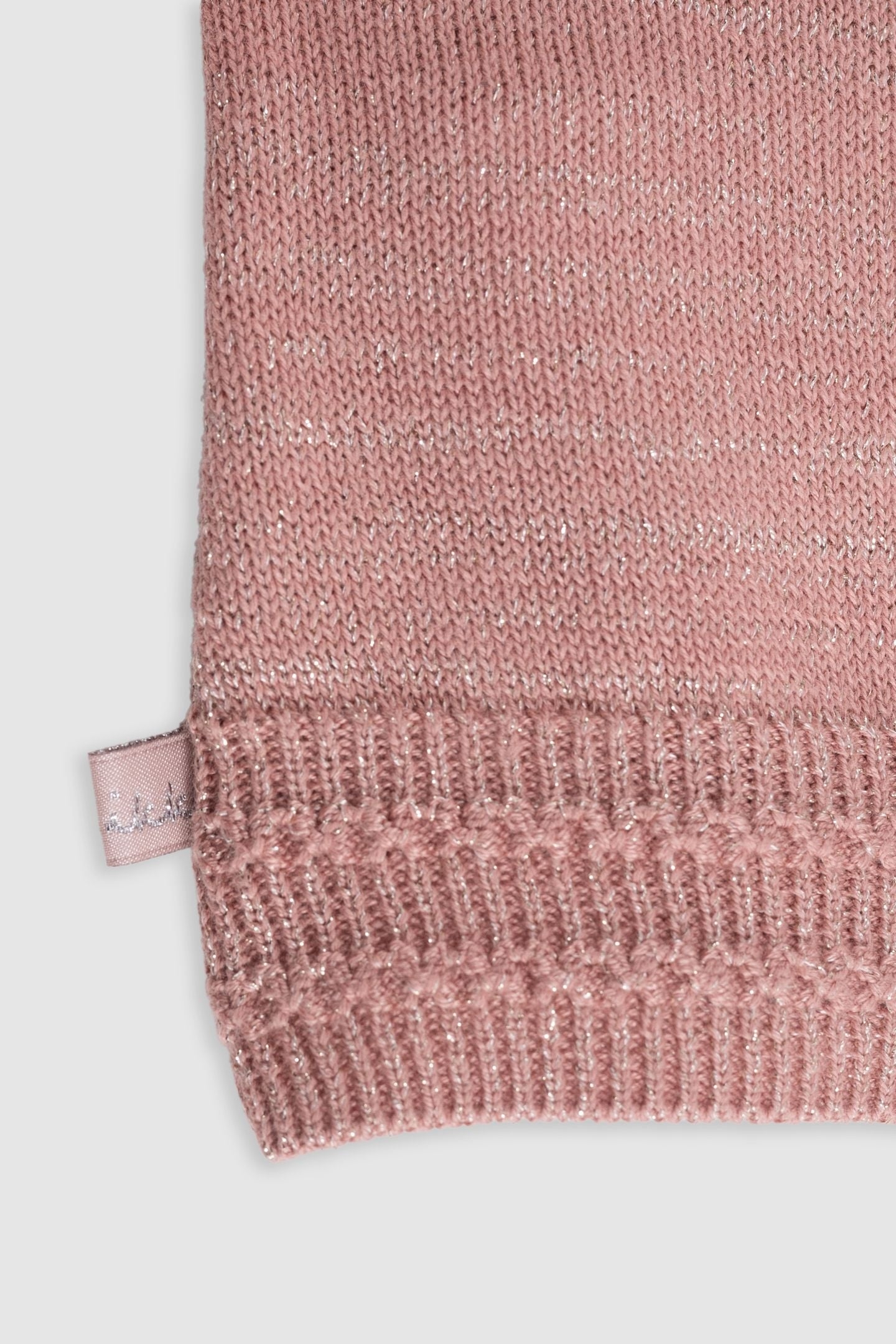 OPENWORK PINK LUREX CARDIGAN 6