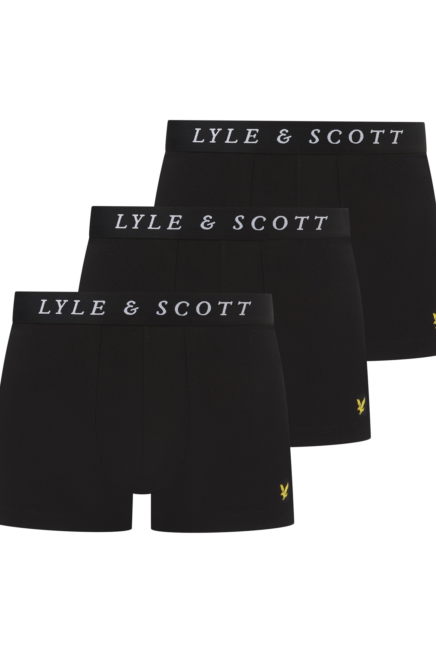 NEVILLE 3 PACK UNDERWEAR BLACK 1