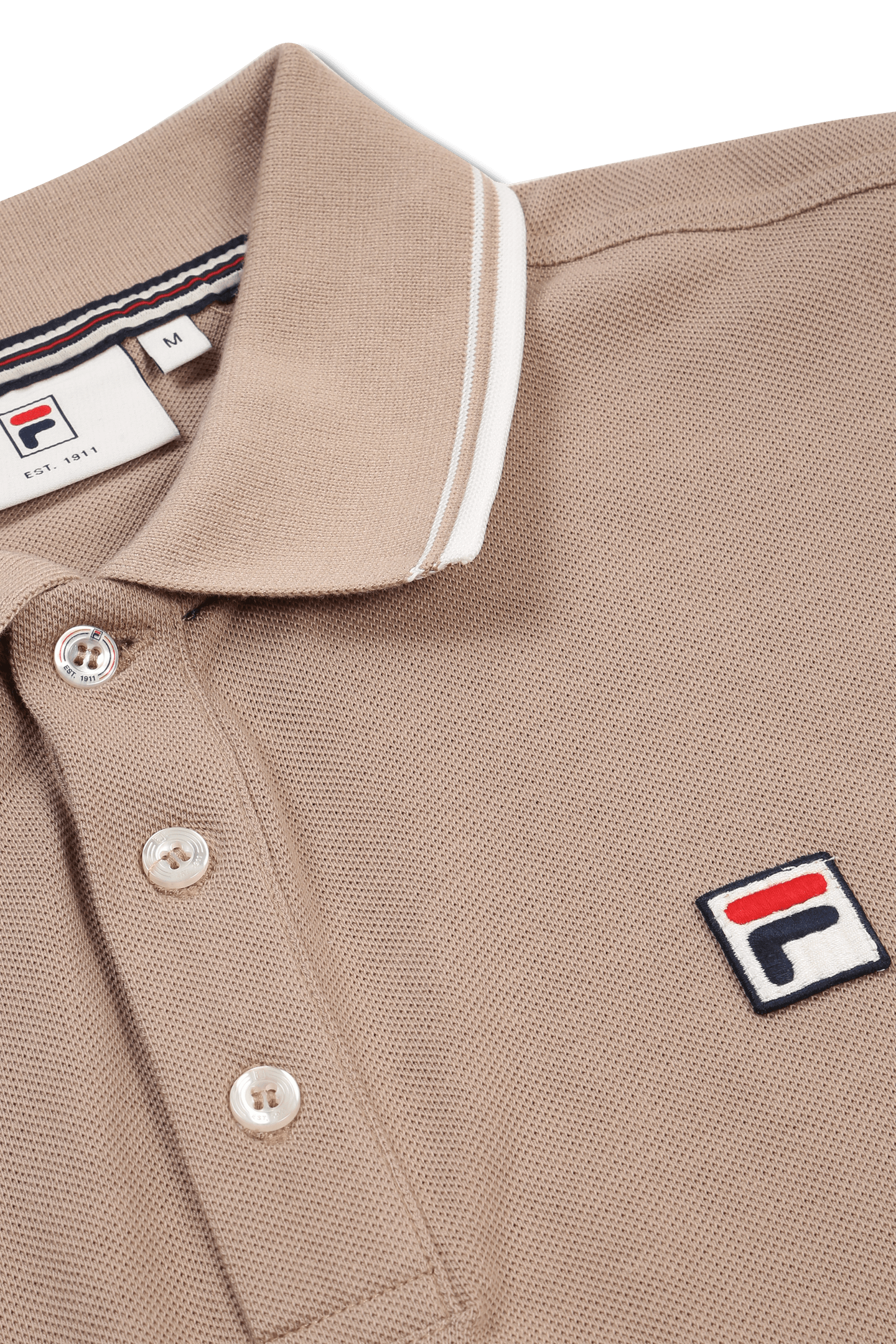 BIELLA REGULAR TIPPED POLO SHIRT TAUPE GRAY 7