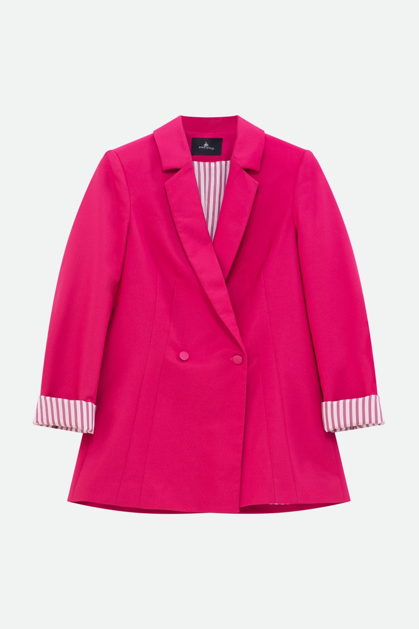 VILA - PINK DOUBLE-BREASTED SUIT JACKET 6