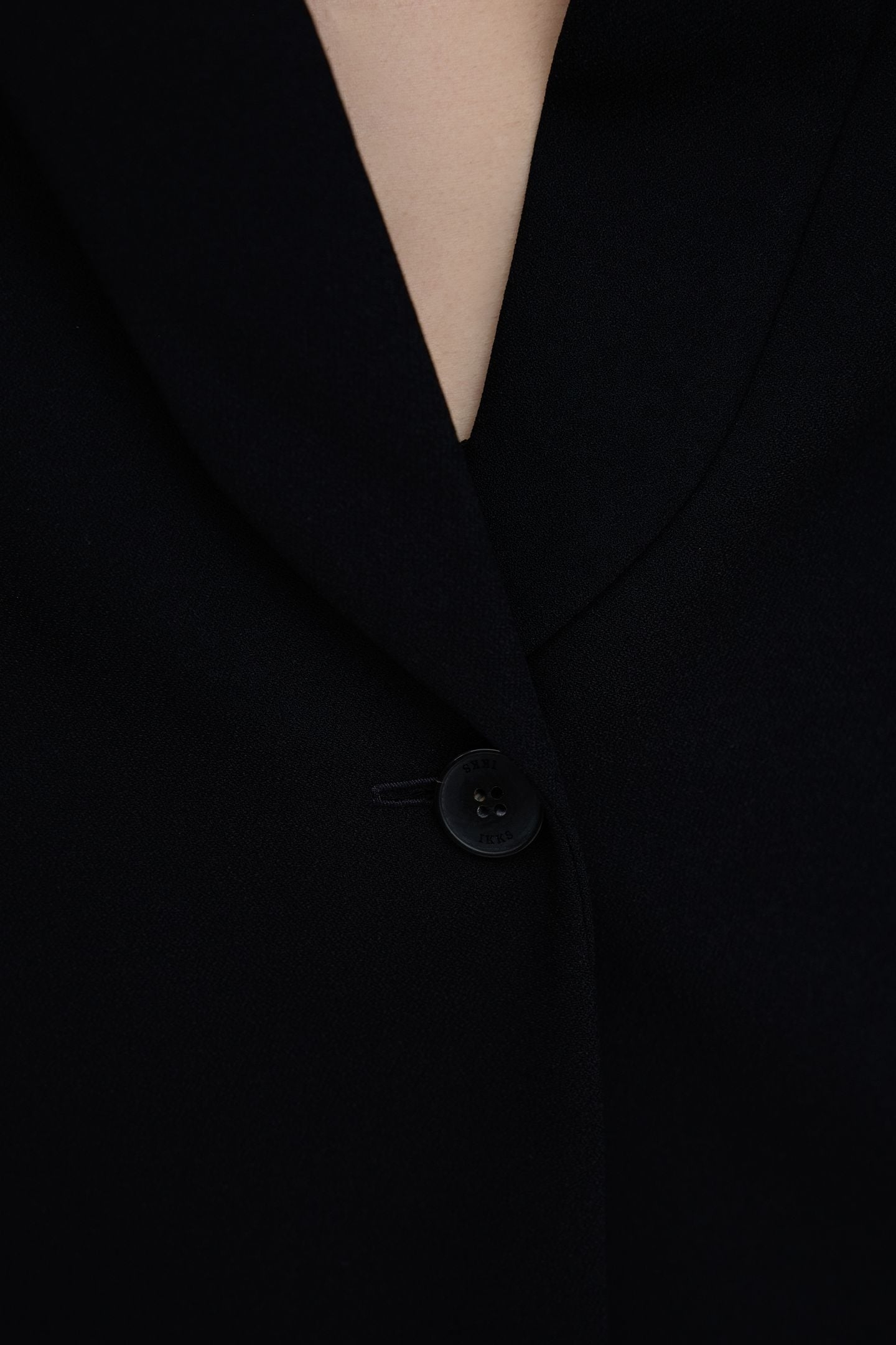BLACK SHAWL COLLAR SUIT JACKET 5