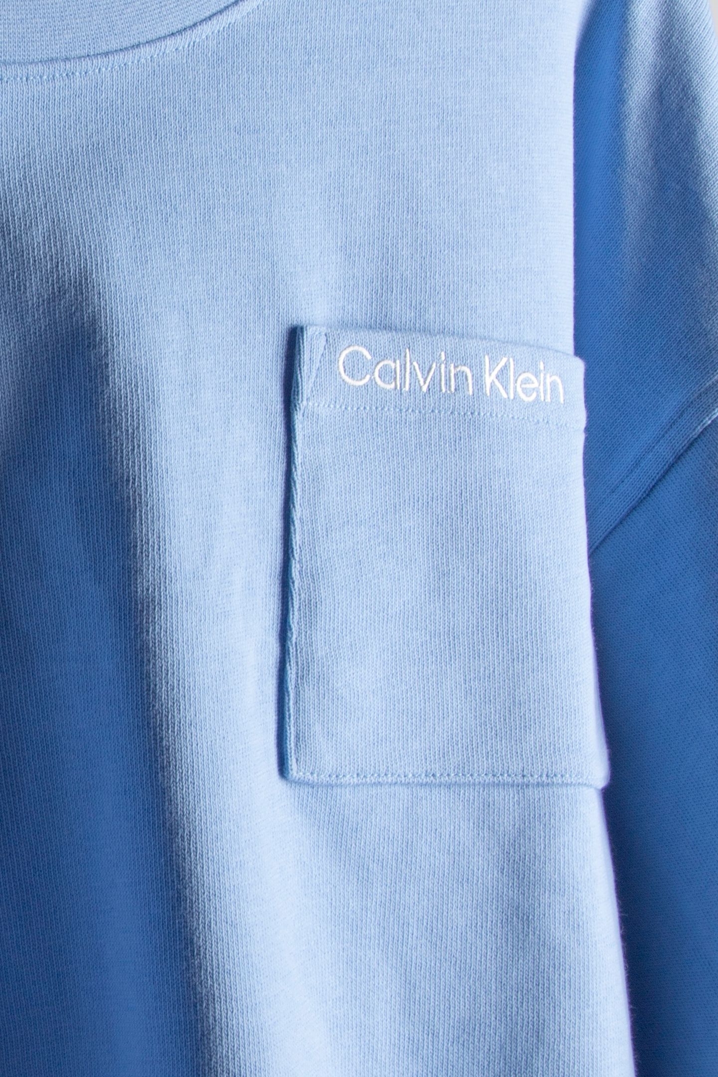 LOGO JERSEY LS CROP FROZEN FJORD 5