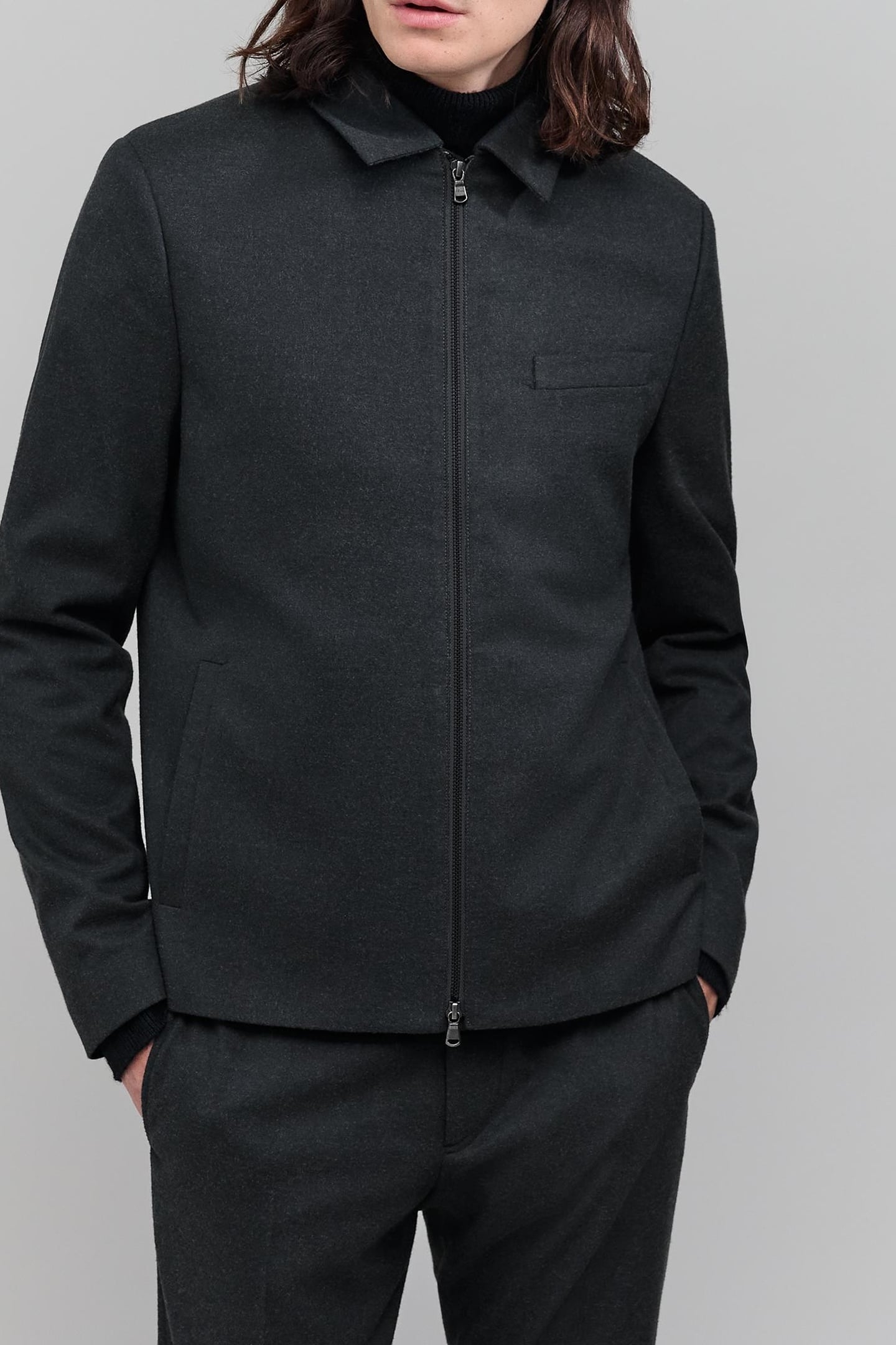 ANTHRACITE ZIP JACKET 2