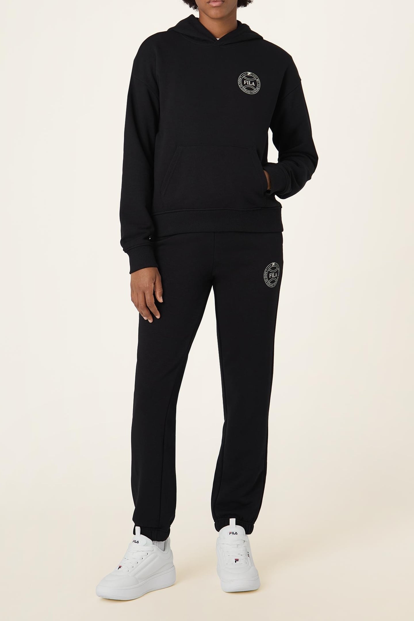 PARELLA RELAXED HOODIE BLACK 2