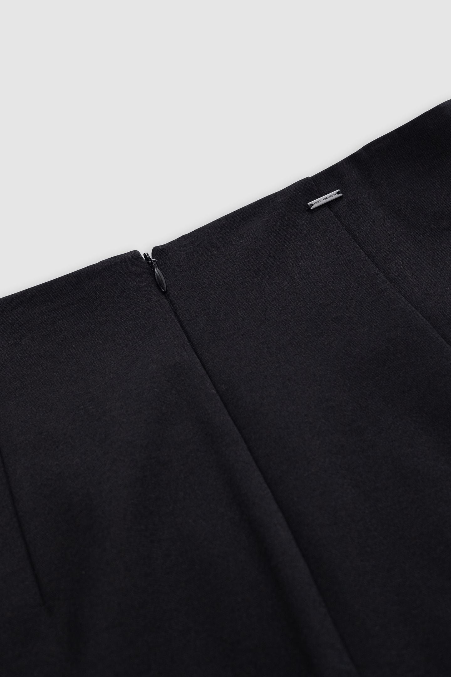 BLACK MILANO KNIT SPLIT PENCIL SKIRT 7