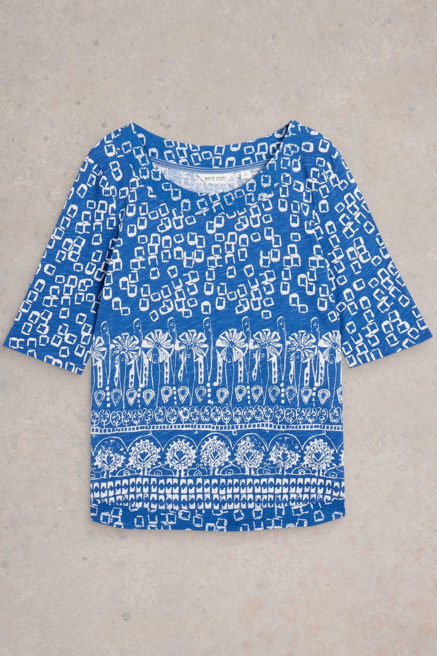 WEAVER TEE BLUE PRINT 3