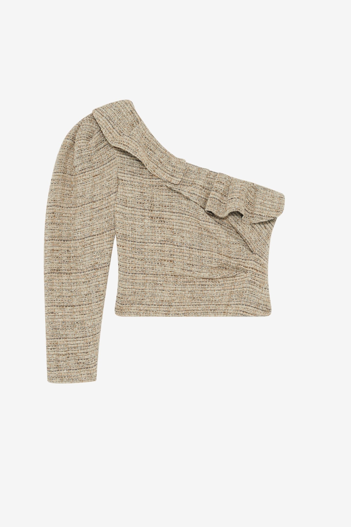 LIZY TOP MIXED BEIGE 4