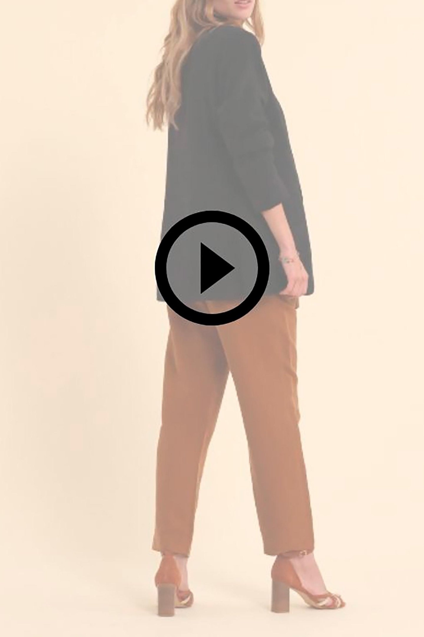 BLACK COTTON LINEN SUIT JACKET BLACK 6