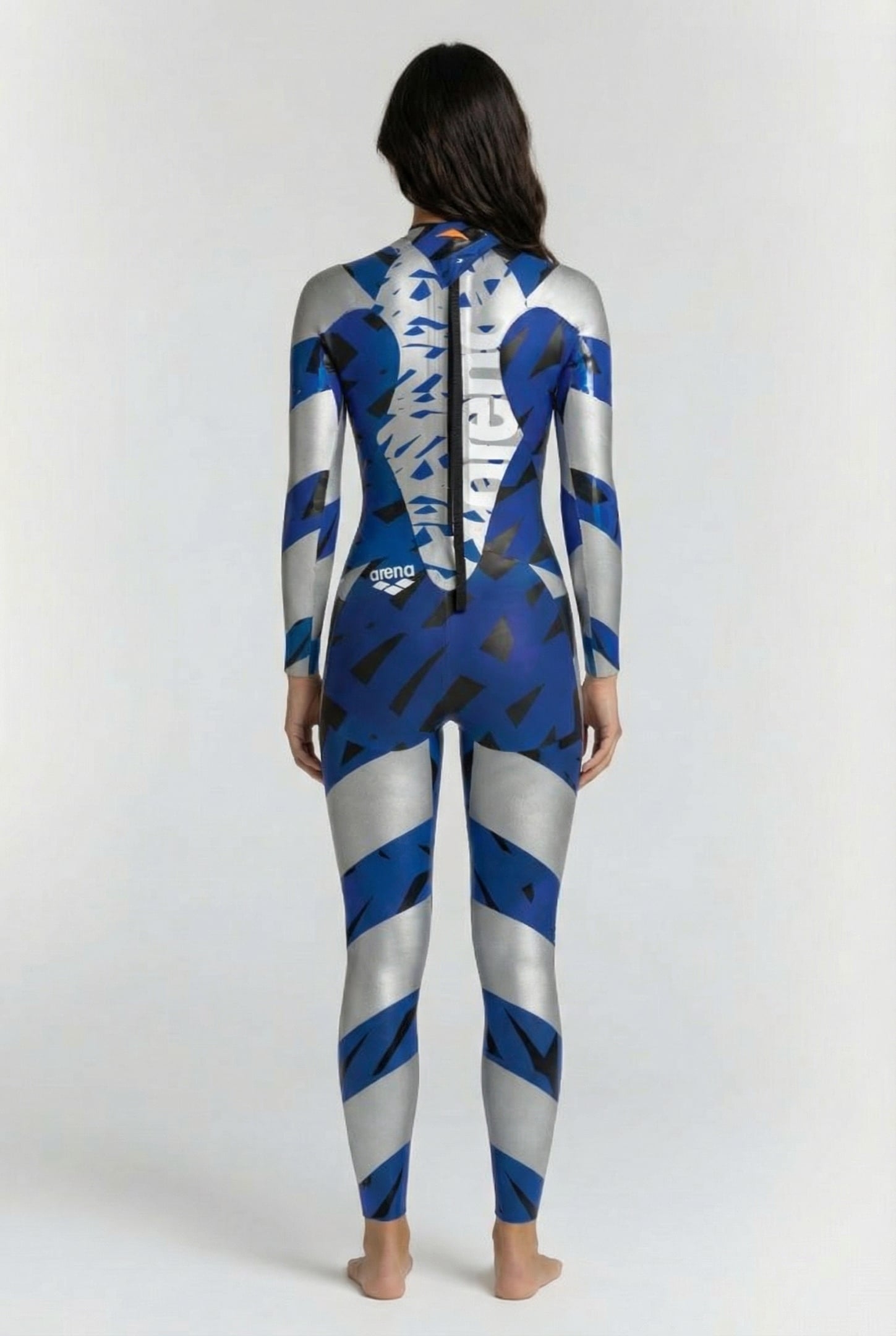 W CARBON WETSUIT SILVER BLUE 2