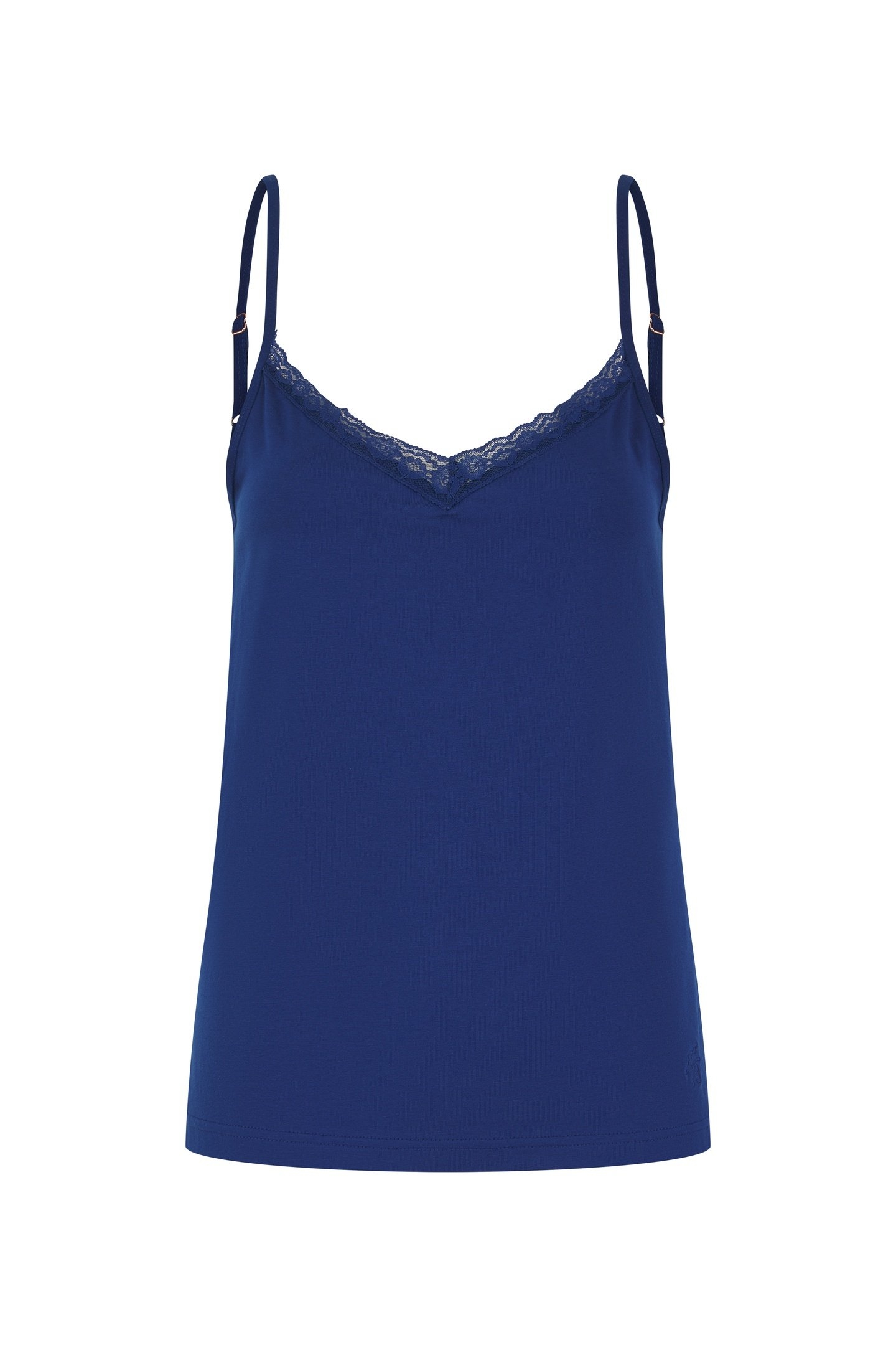 QUINN 2PK CAMI BELLWETHER BLUE/ GREY MARL 3