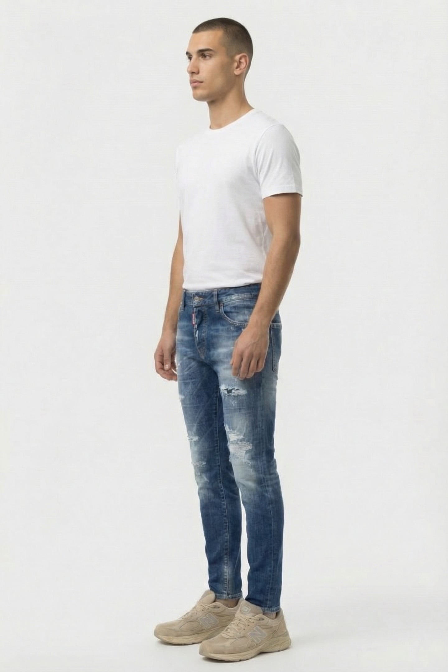 JEANS 5 POCKETS BLUE 3