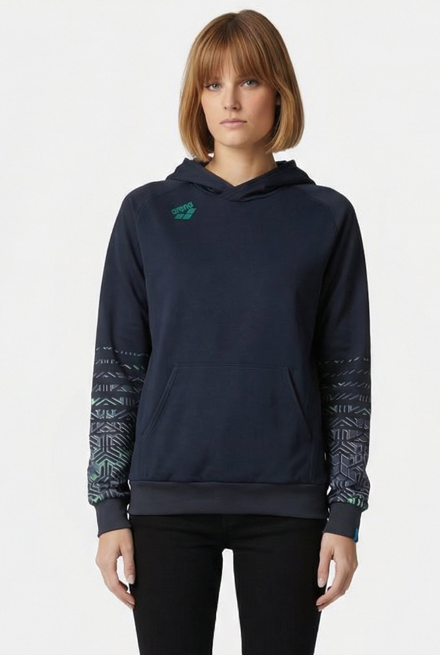 UNISEX HOODED SWEAT LOGO NAVY-KIKKO PRO NAVY 2