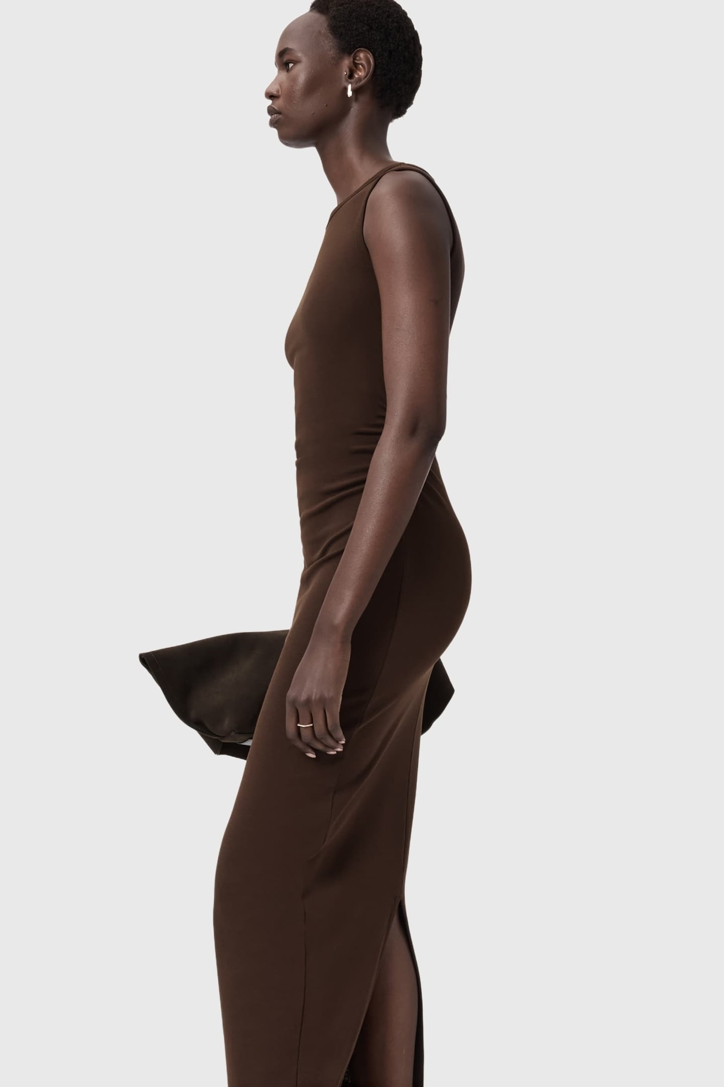 KATARINA DRESS TORTE BROWN 4