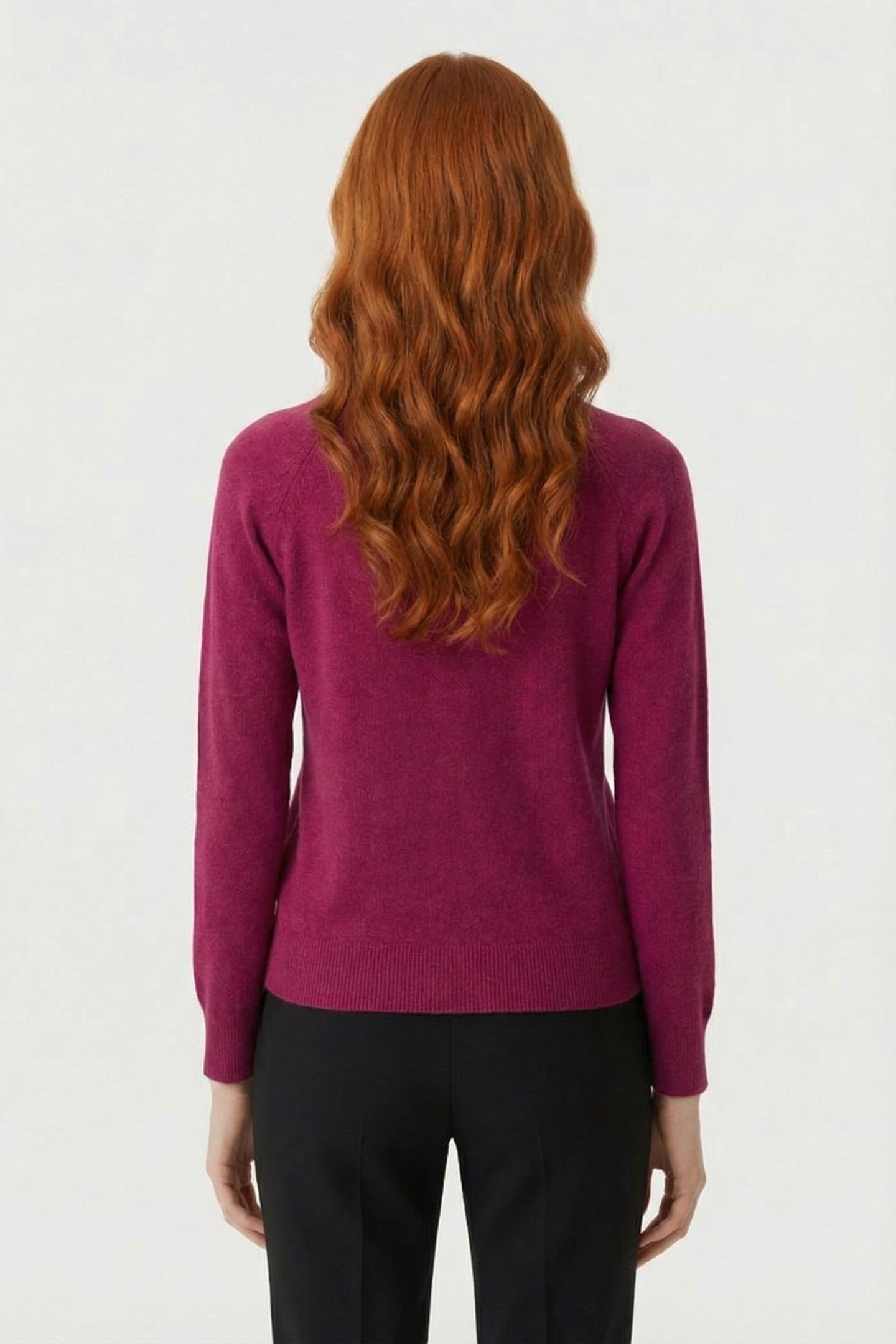 LULU CARDI DARK PLUM 2