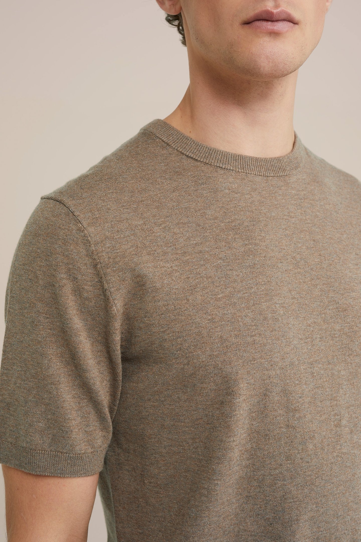 T-SHIRT BLENDED DARK GREY 5