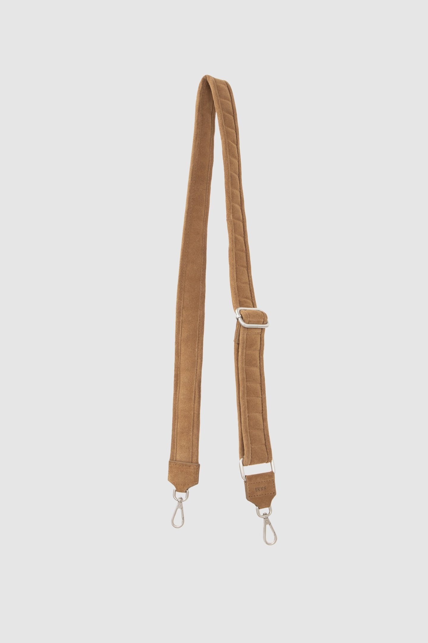 THE 111 SHOULDER STRAP IN SAND SUEDE COWHIDE WOMEN 1