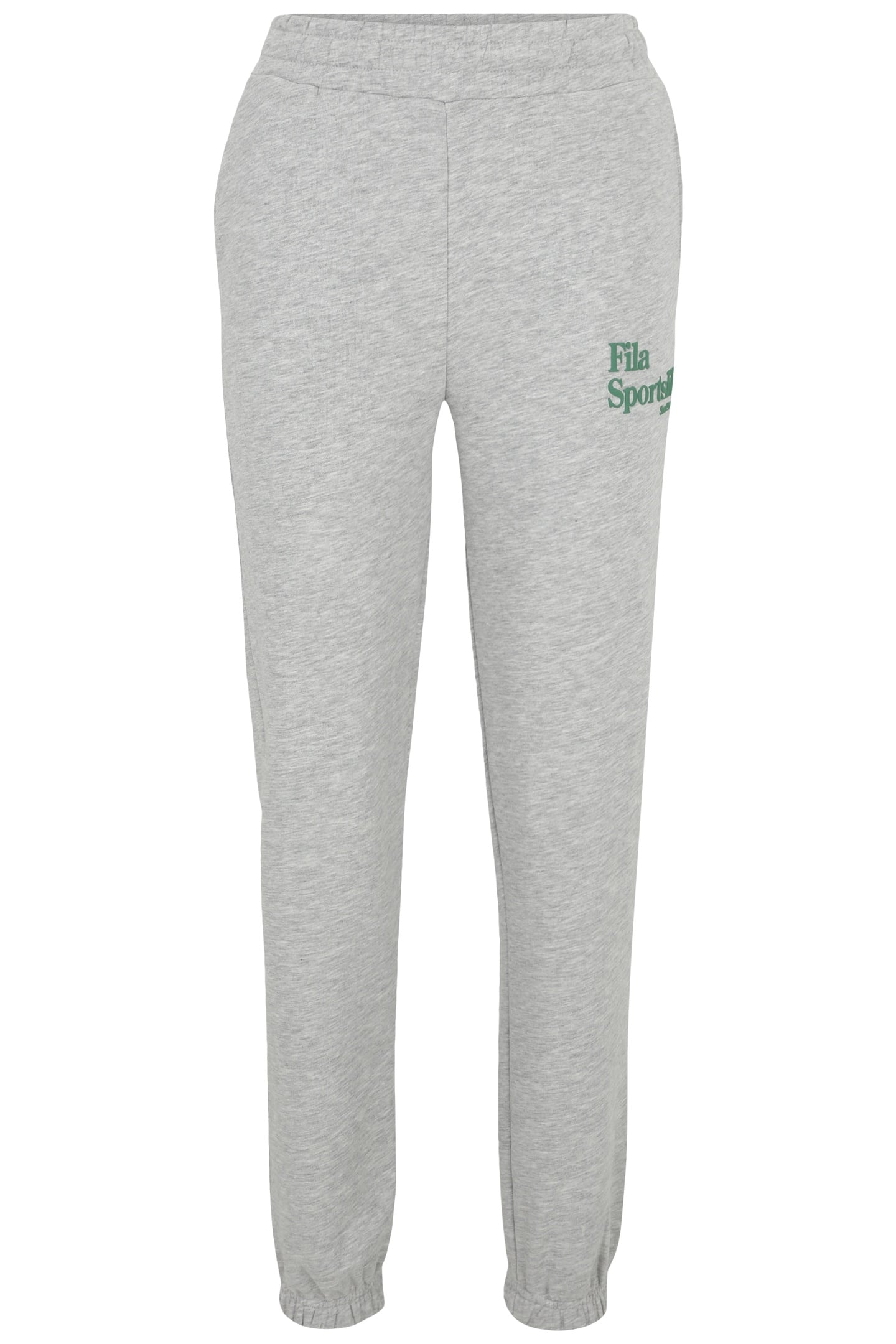 LINTHELLES HIGHWAIST SWEAT PANTS LIGHT GREY MELANGE 3