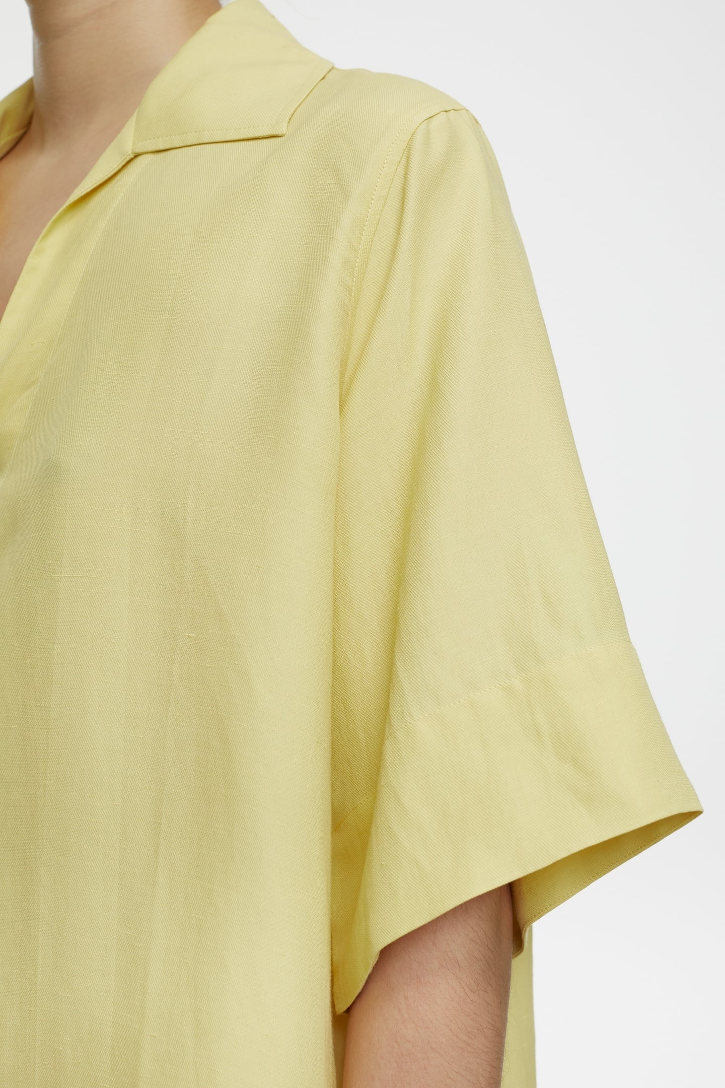 SHORT SLEEVE TUNIC SHIRTS & BLOUSES CALAMATTA YELLOW 6