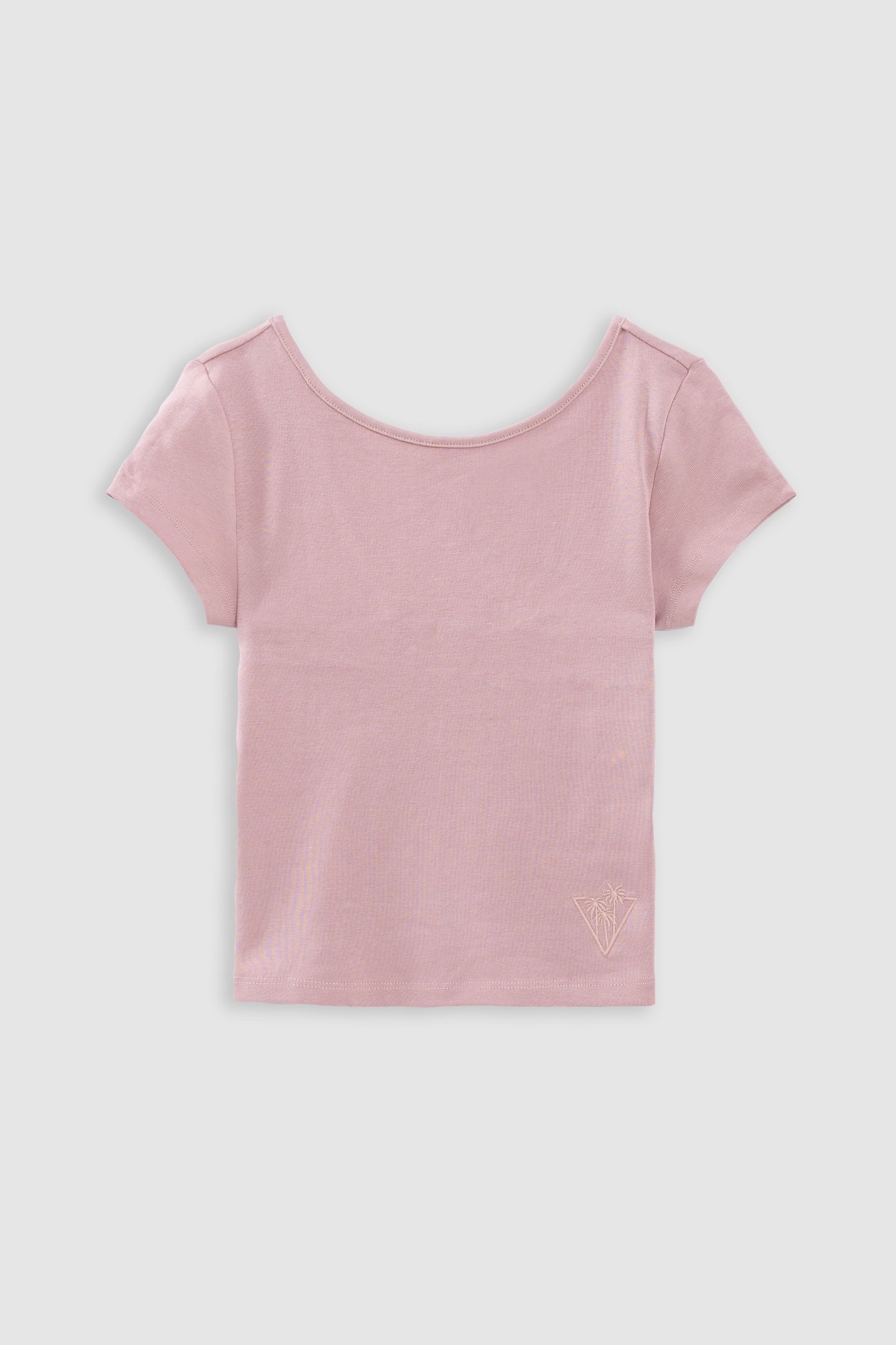 PINK LOW-CUT BACK T-SHIRT 1