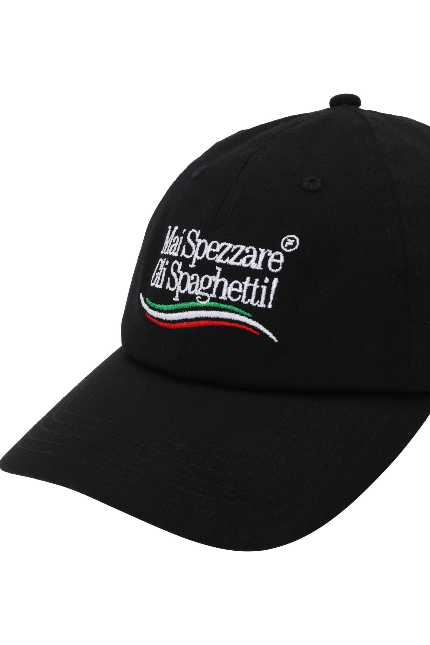 UNISEX NAVIGLI LOW PROFILE 6-PANEL GRAPHIC CAP BLACK 3