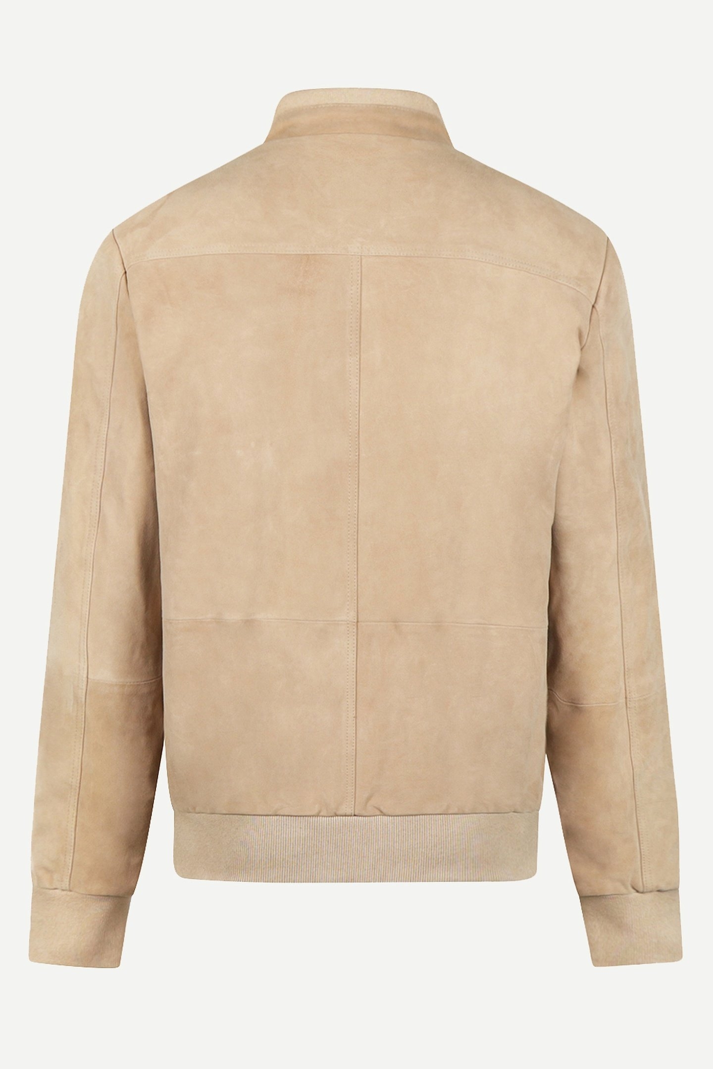SUEDE BOMBER JACKET SAND 5