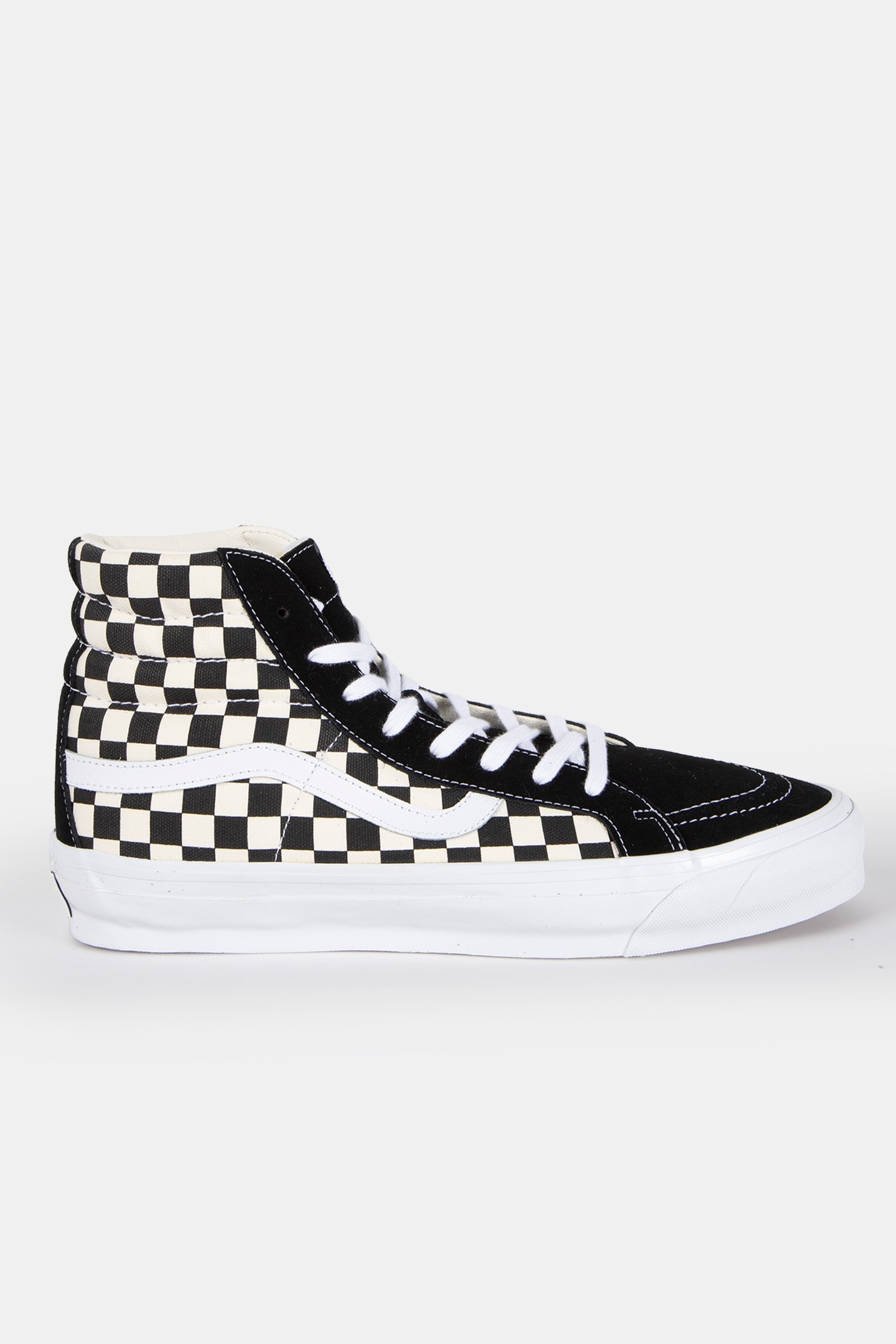 UNISEX LX SK8-HI REISSUE 38 CHECKERBOARD BLACK/OFF WHITE 1