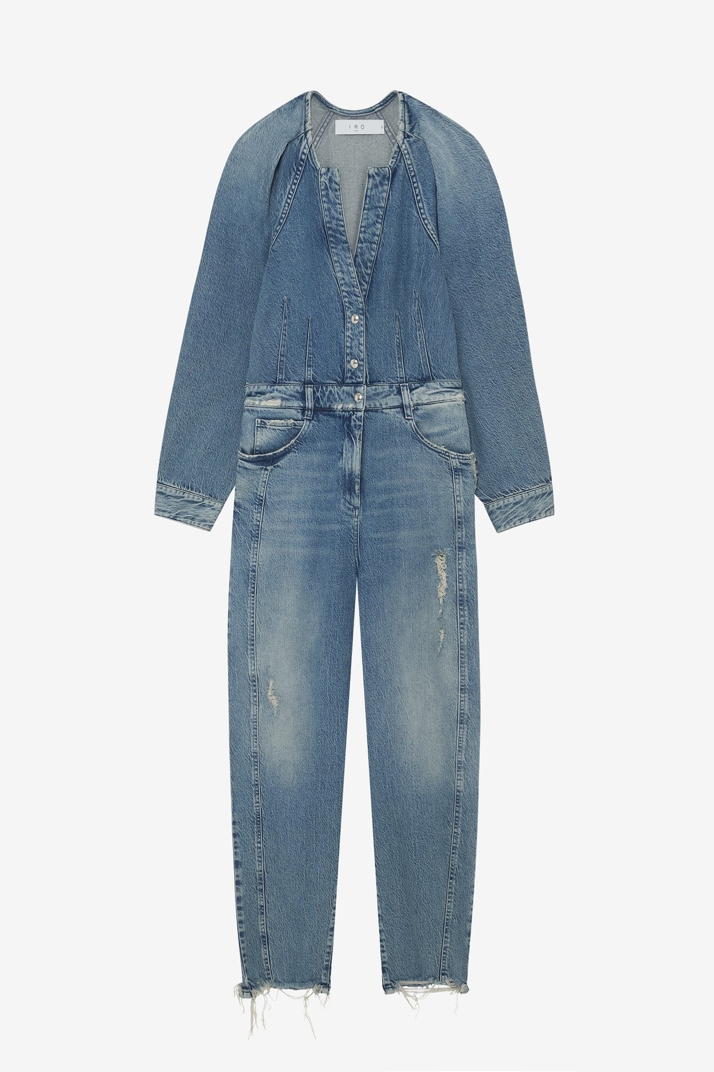 SETIA JUMPSUIT MID BLUE DESTROY 5