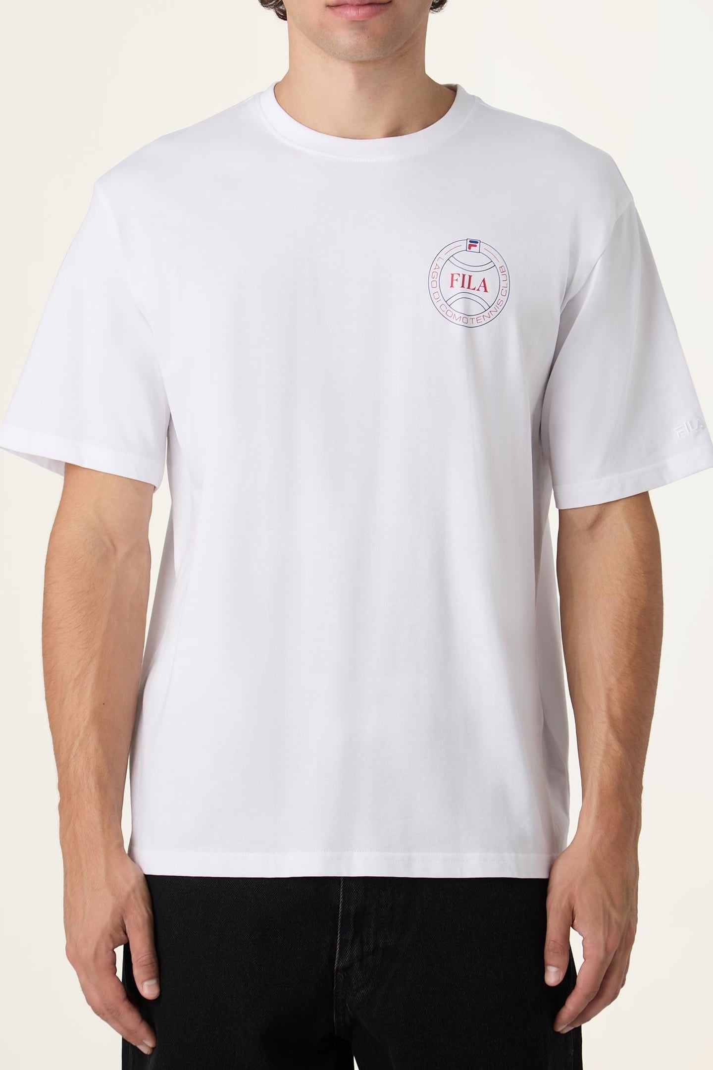 PARELLA LOOSE GRAPHIC T-SHIRT BRIGHT WHITE 1