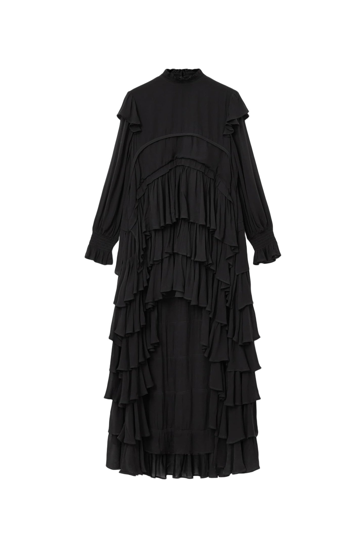 CAVARLY LS MAXI DRES BLACK 5