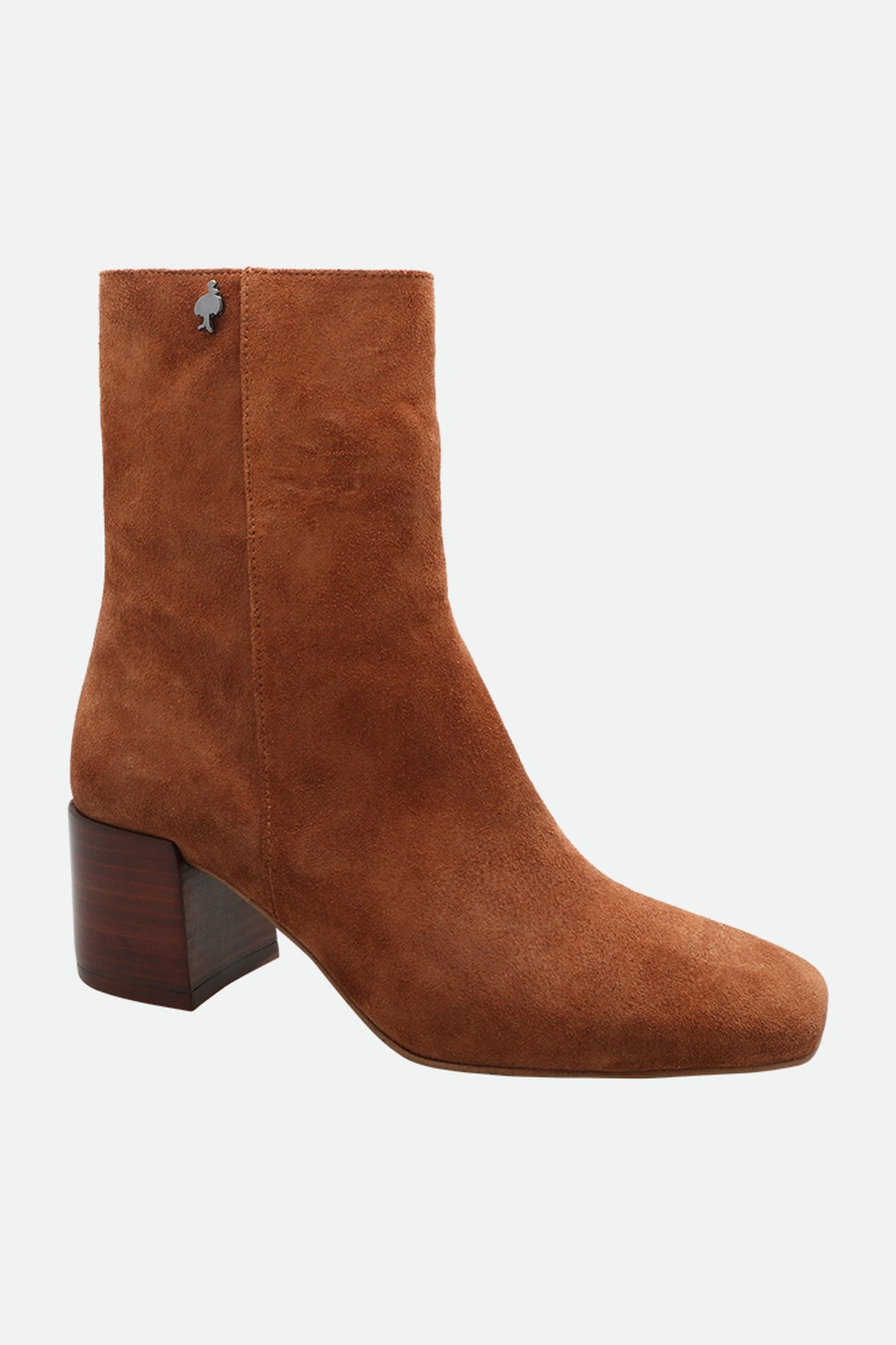 O.HANNA - BROWN SUEDE HEELED BOOTS 3