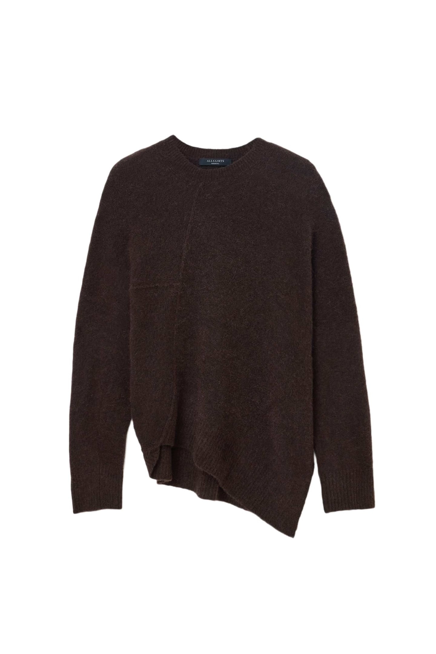 LOCK CREW NECK OXBLOOD RED 1