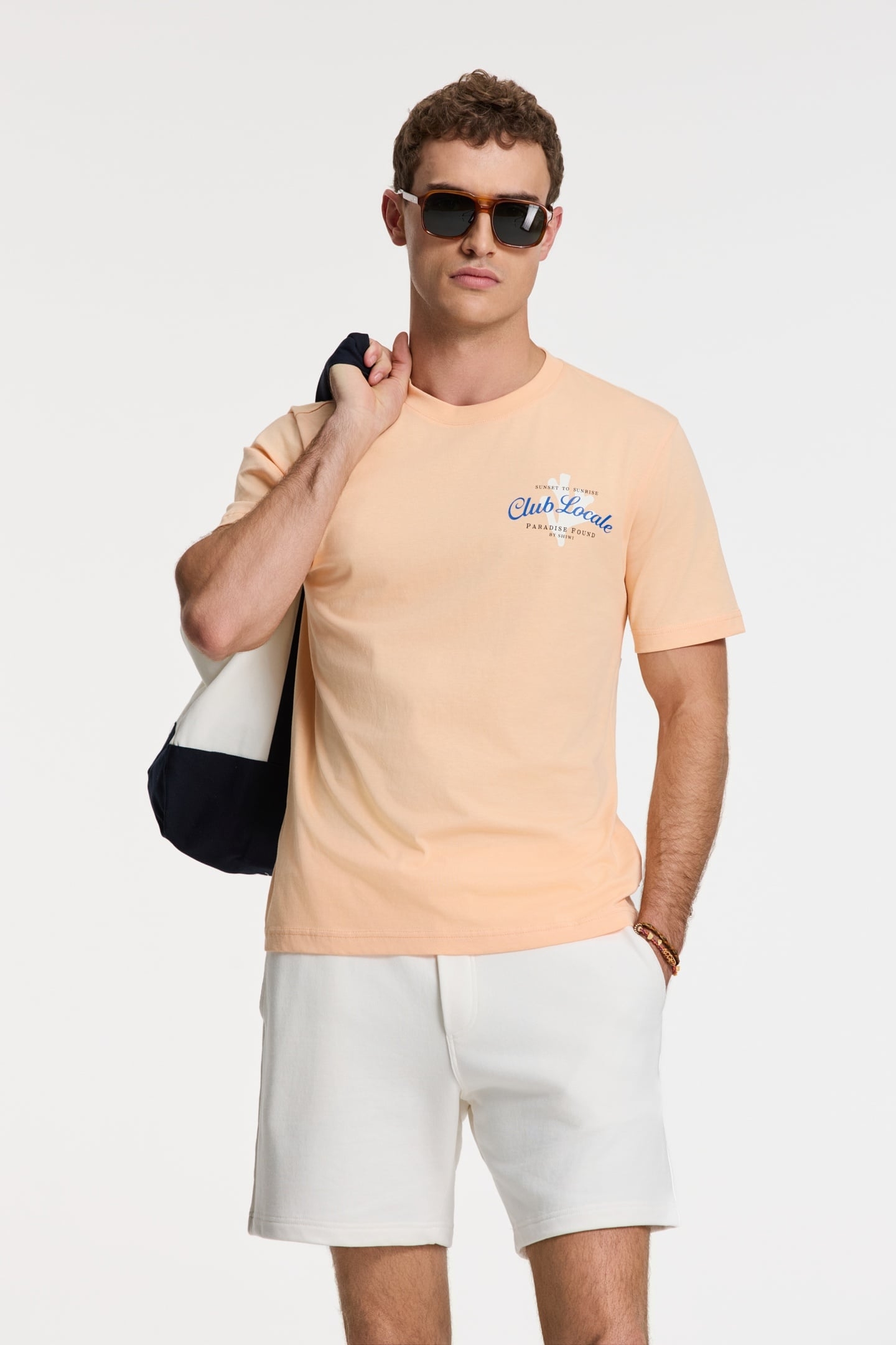 LIAM REGULAR T-SHIRT PARADISE ORANGE PEACHES 3