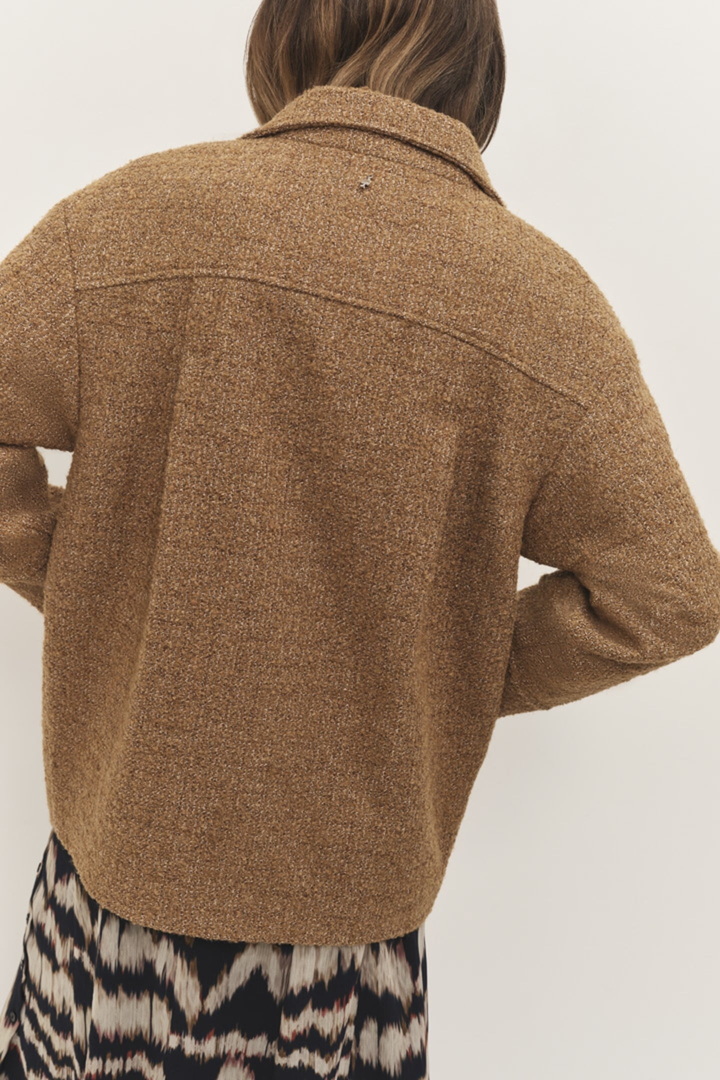 DUNE - FANCY WOOLEN CASHEW NUTS COAT 3