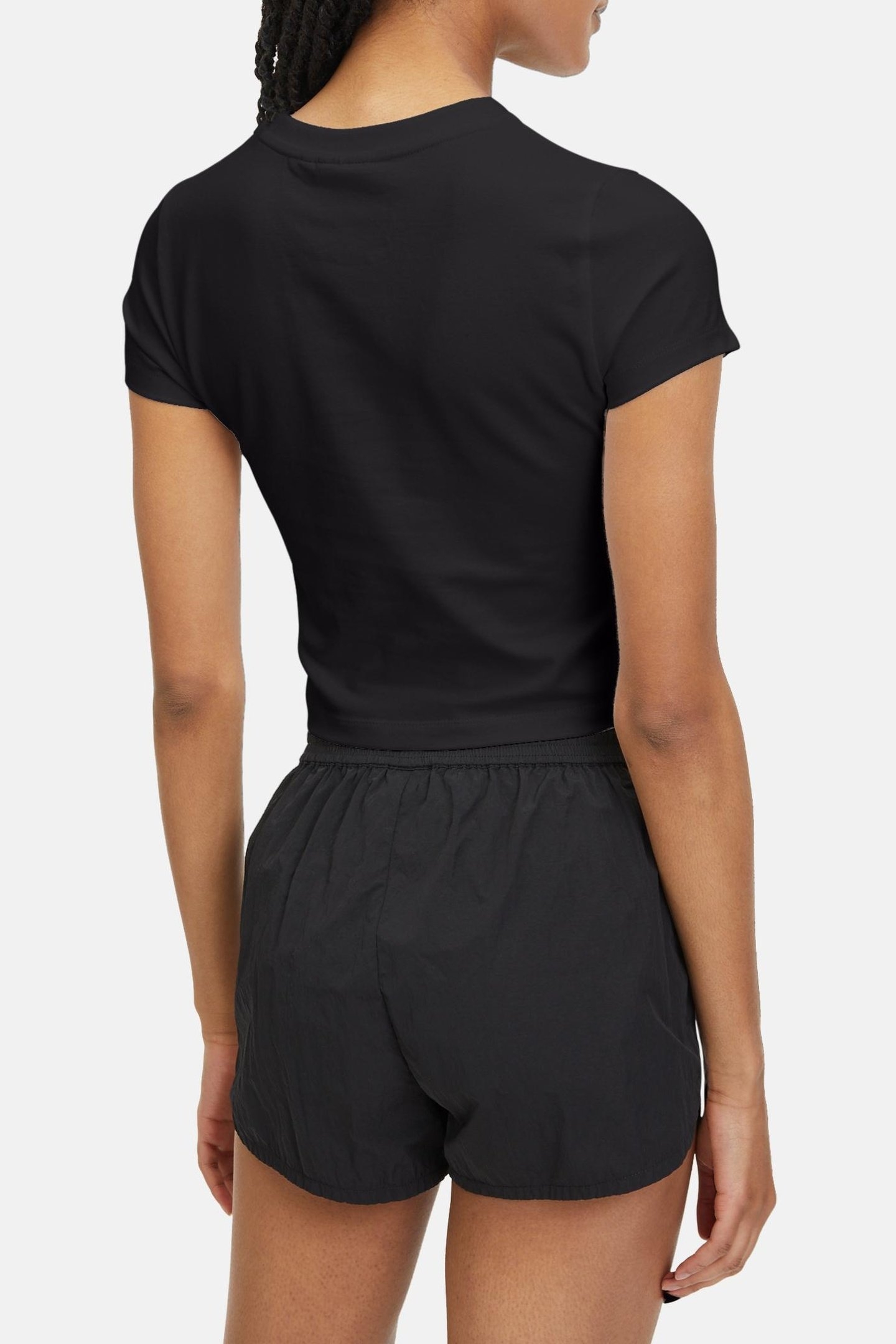 LATINA CROPPED TEE BLACK 3