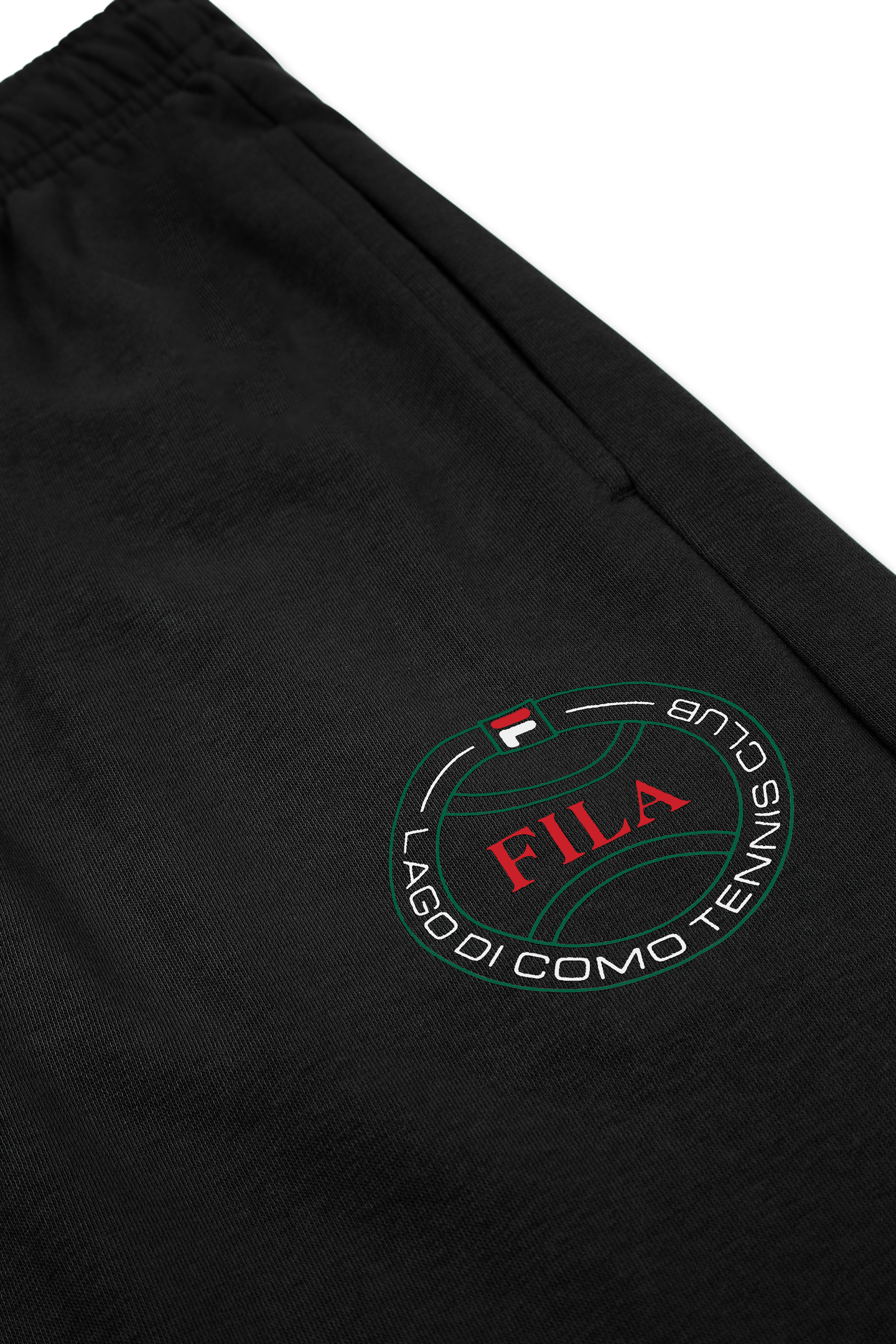 PARELLA RELAXED GRAPHIC SWEATPANTS BLACK 7