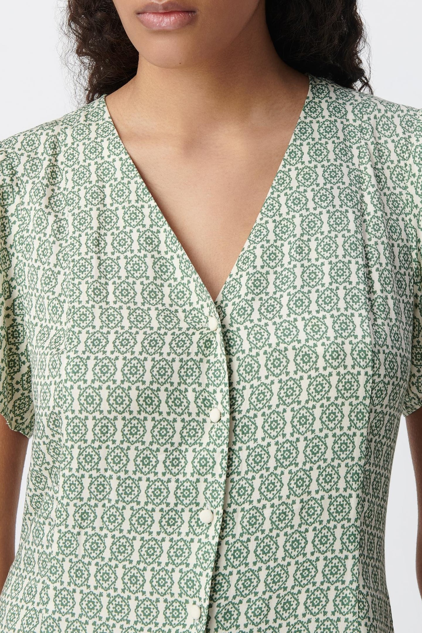 GREEN LENZING™ ECOVERO™ ETHNIC DRESS 4