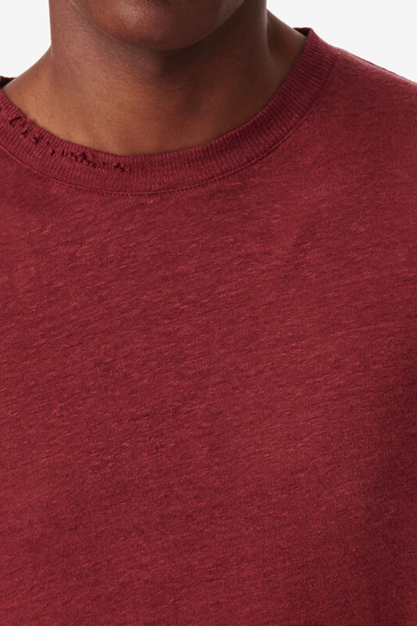 ARONA T-SHIRT BORDEAUX 5